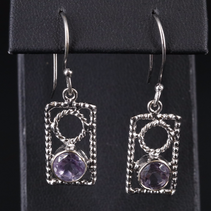 Amethyst Drop Earrings