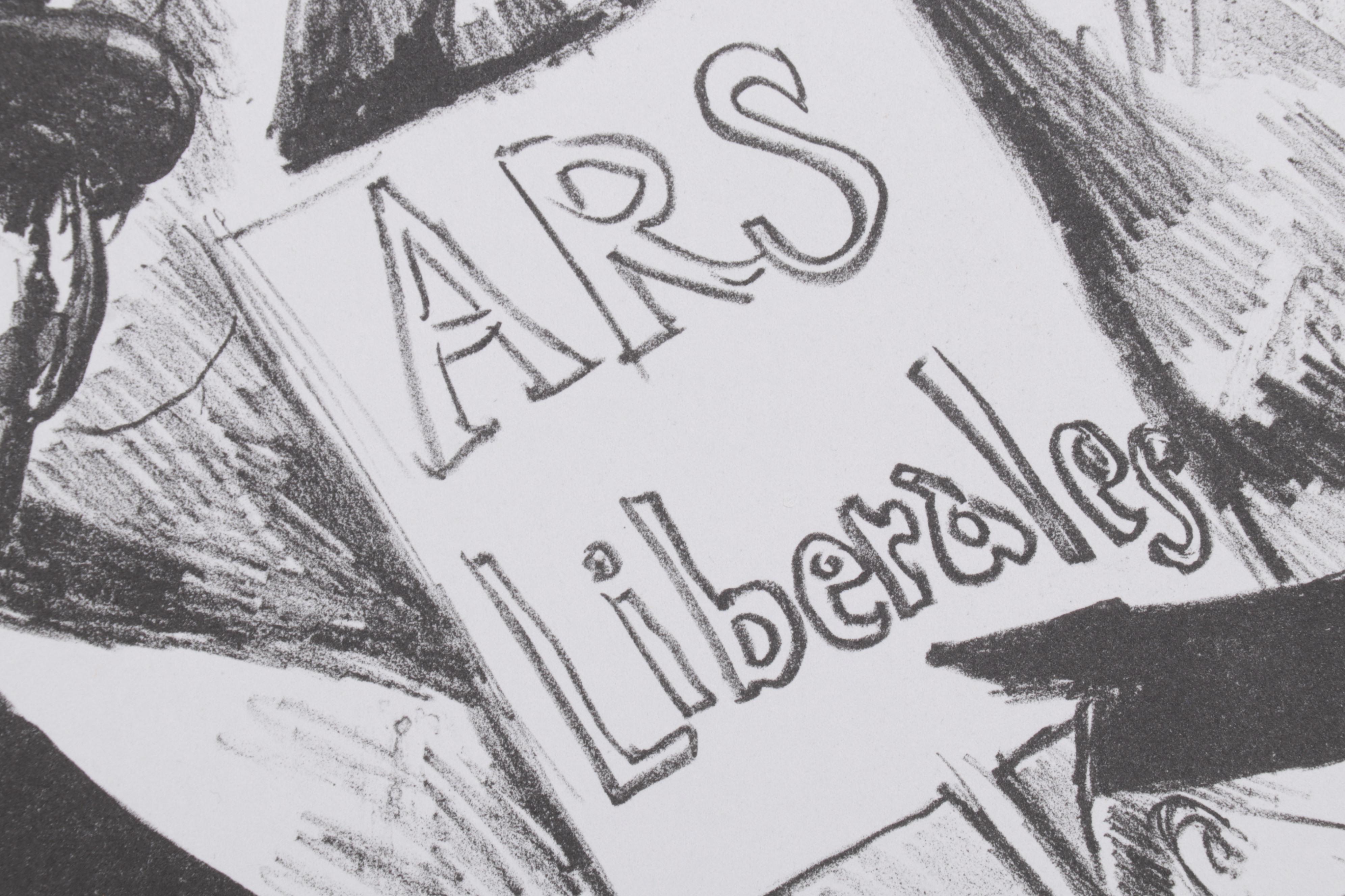 Sidney Chafetz OSU Vs. Michigan Lithograph "Beat Blue," 1987