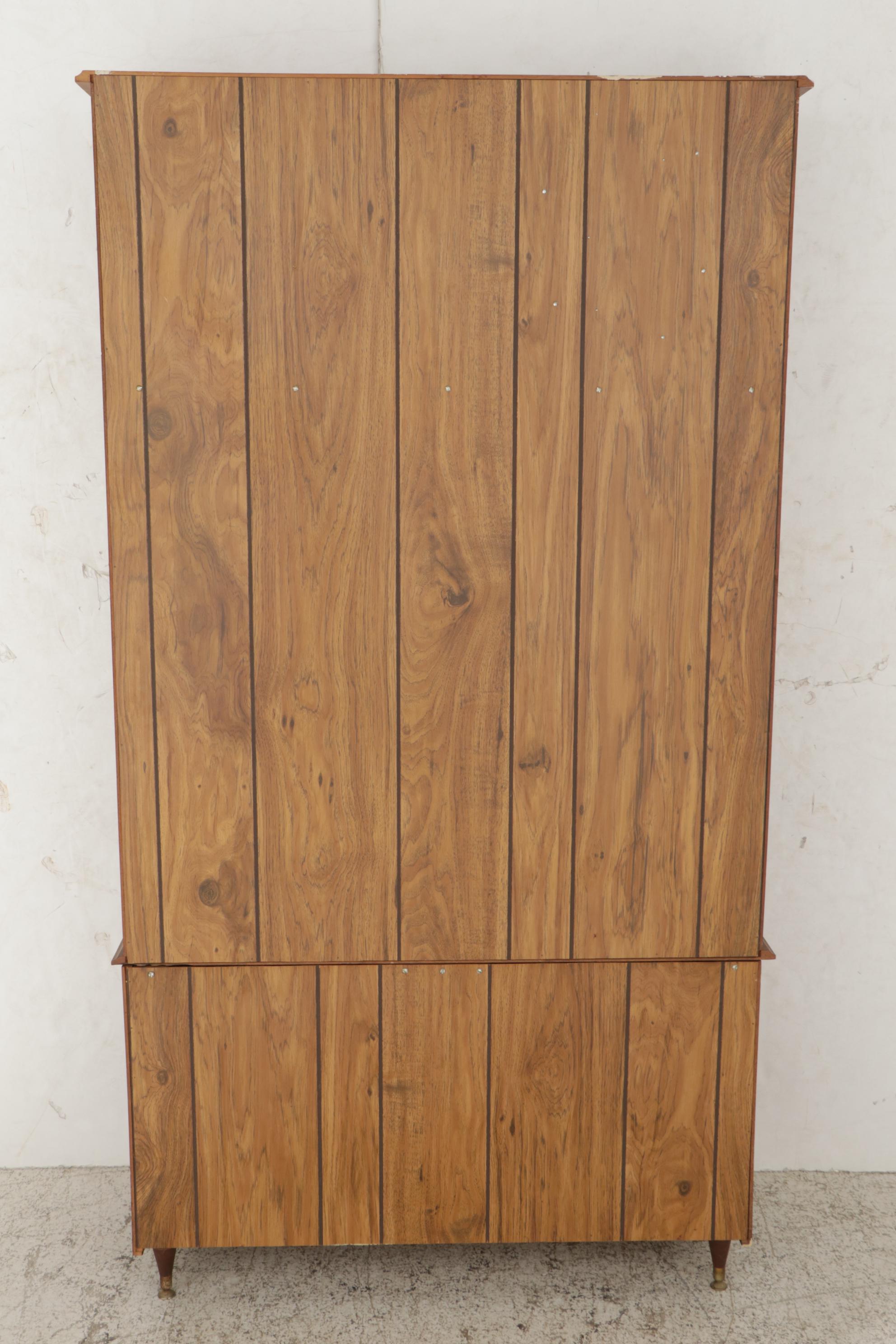 Mid Century Modern Walnut Gun Cabinet