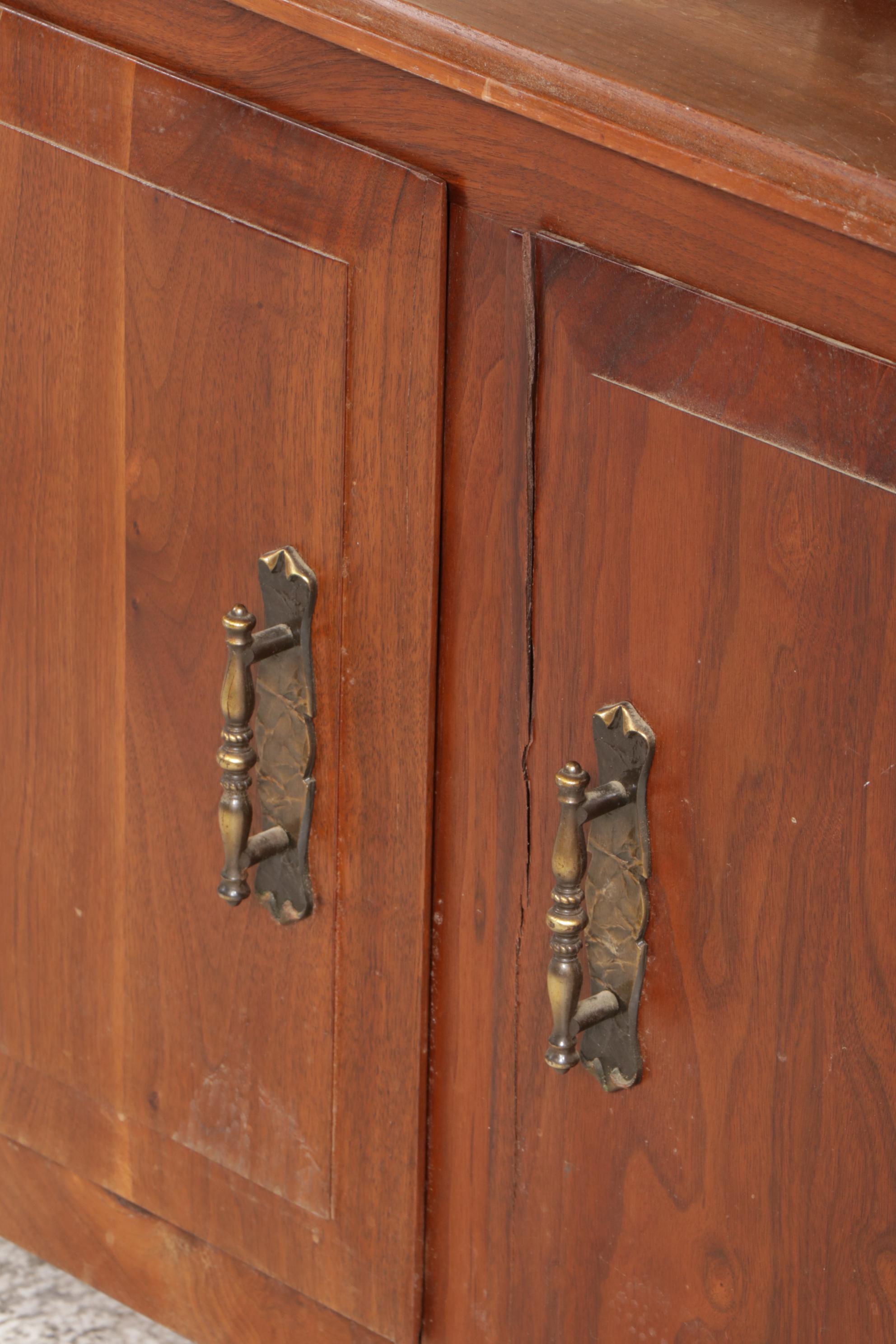 Mid Century Modern Walnut Gun Cabinet