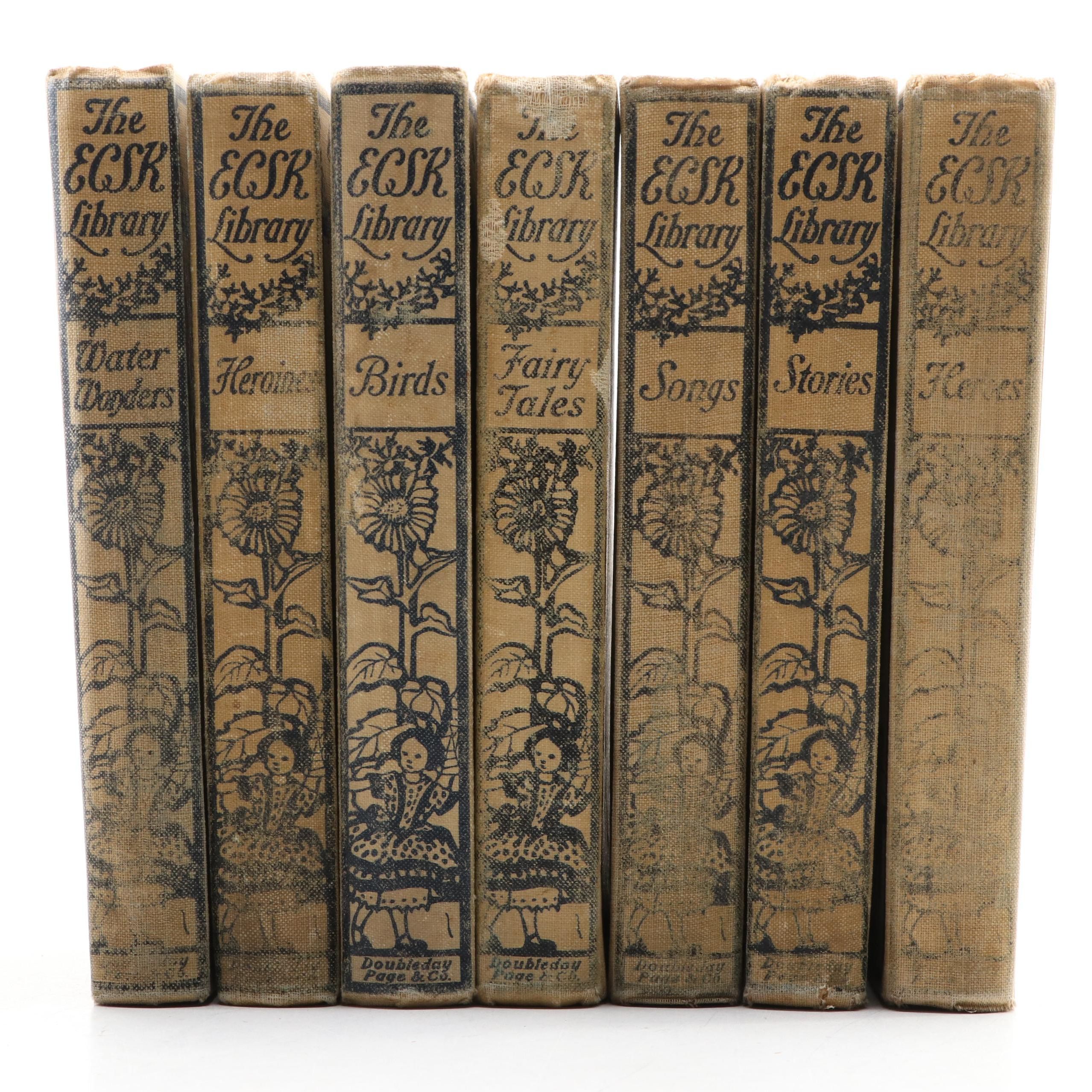 "ECSK Library" Series Including First Editions, 1907–1909