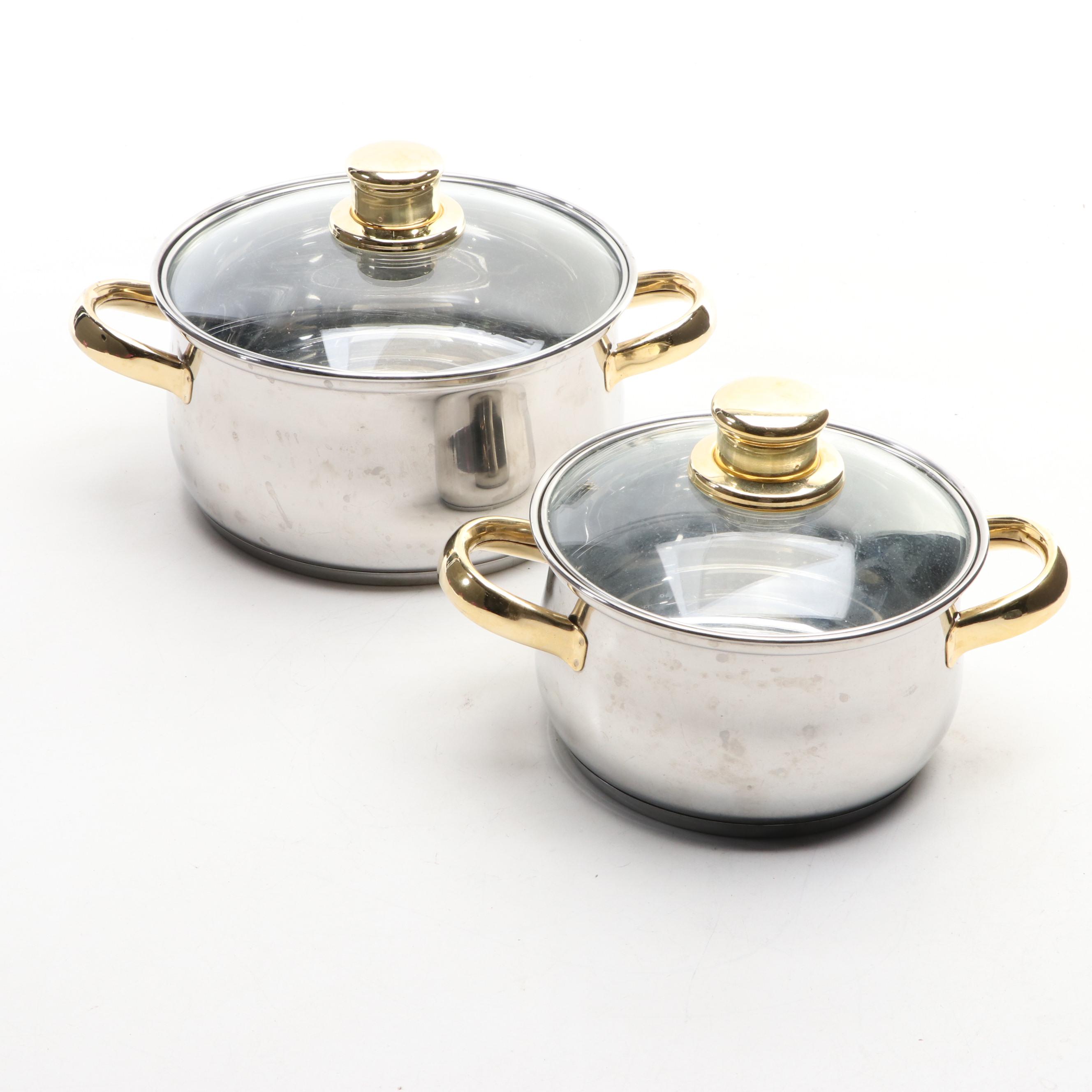 Command Performance Gold Portable Double Burner Buffet Electric Range