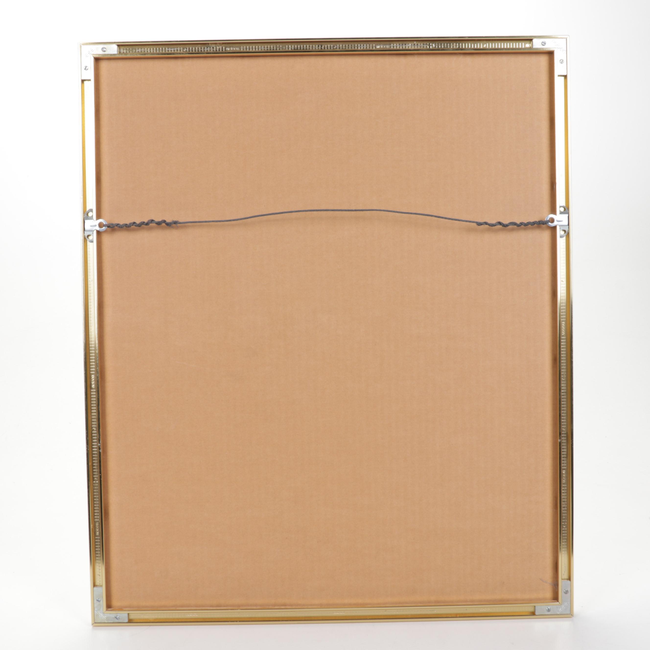 Sidney Chafetz Portrait Woodcut "Hawthorne," 1964