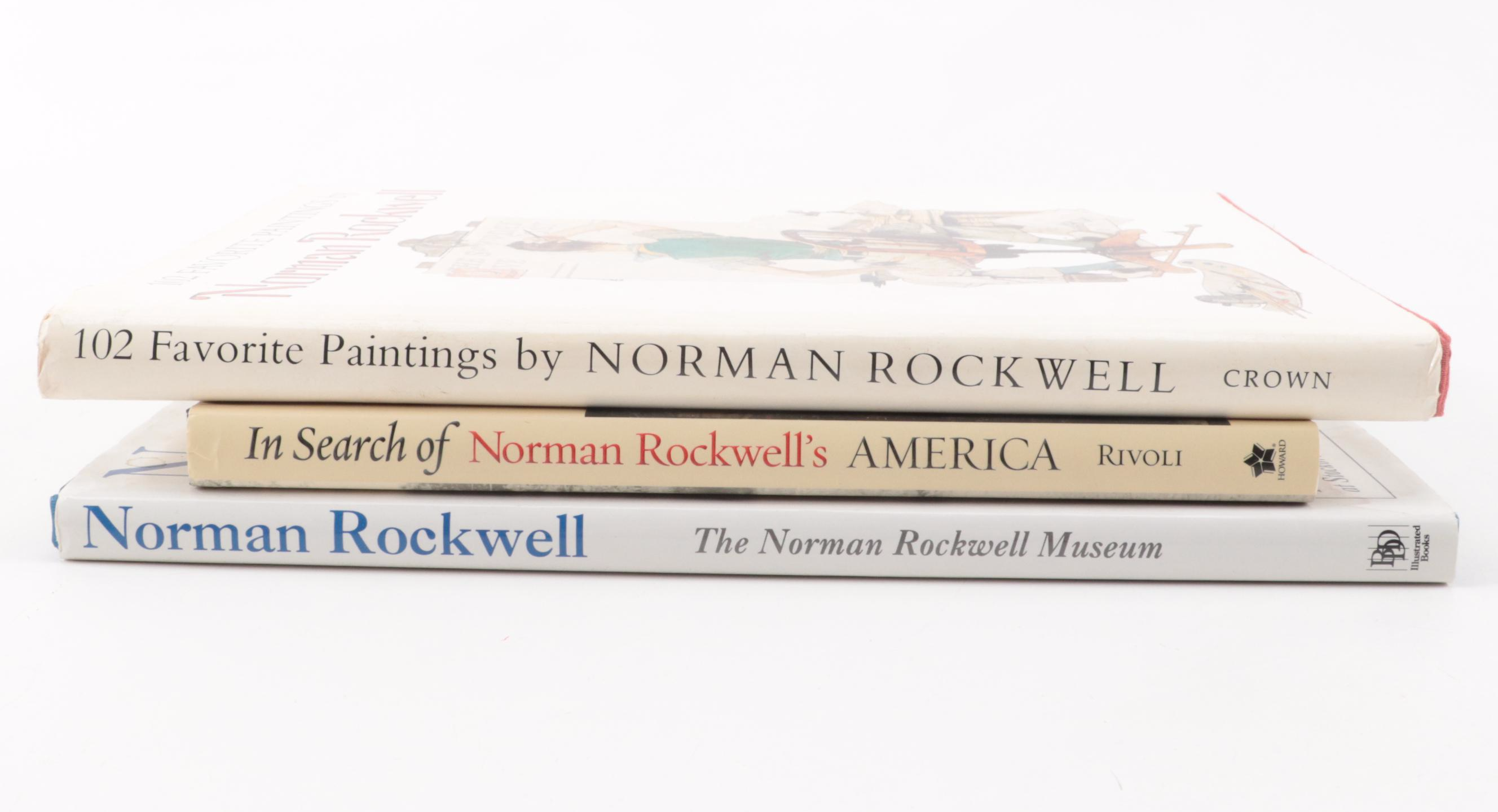 "102 Favorite Paintings by Norman Rockwell" by Christopher Finch and More