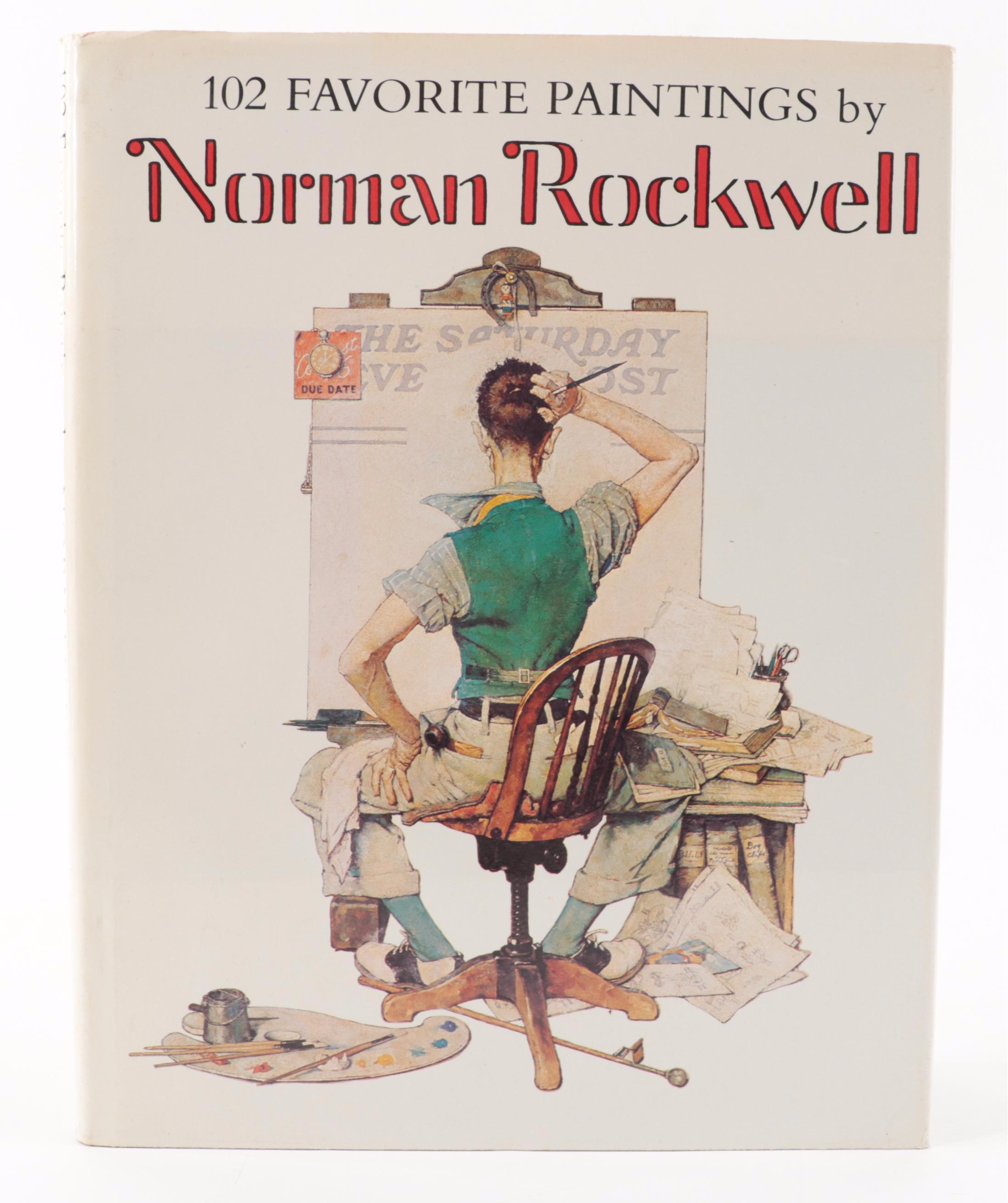 "102 Favorite Paintings by Norman Rockwell" by Christopher Finch and More