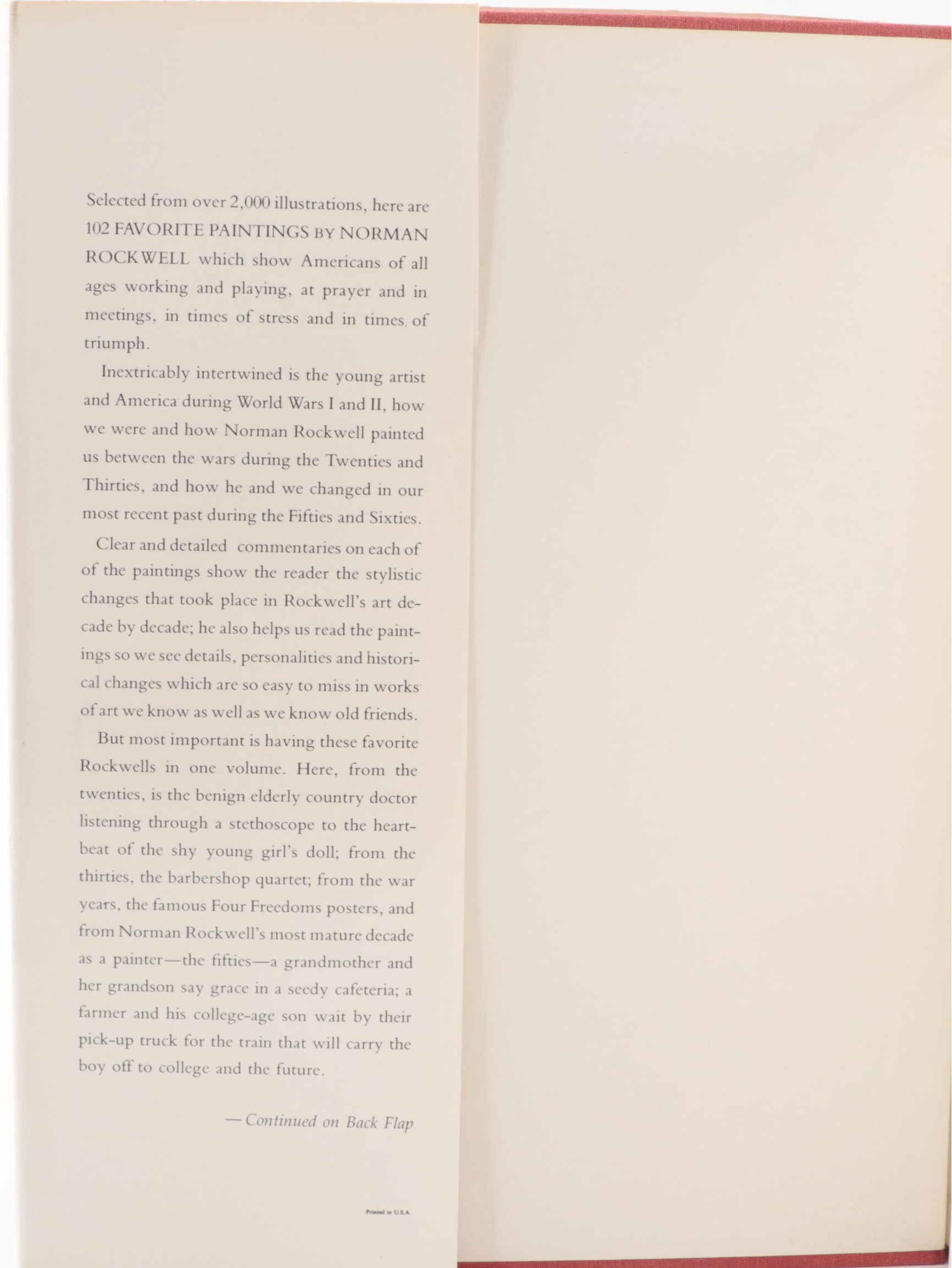 "102 Favorite Paintings by Norman Rockwell" by Christopher Finch and More