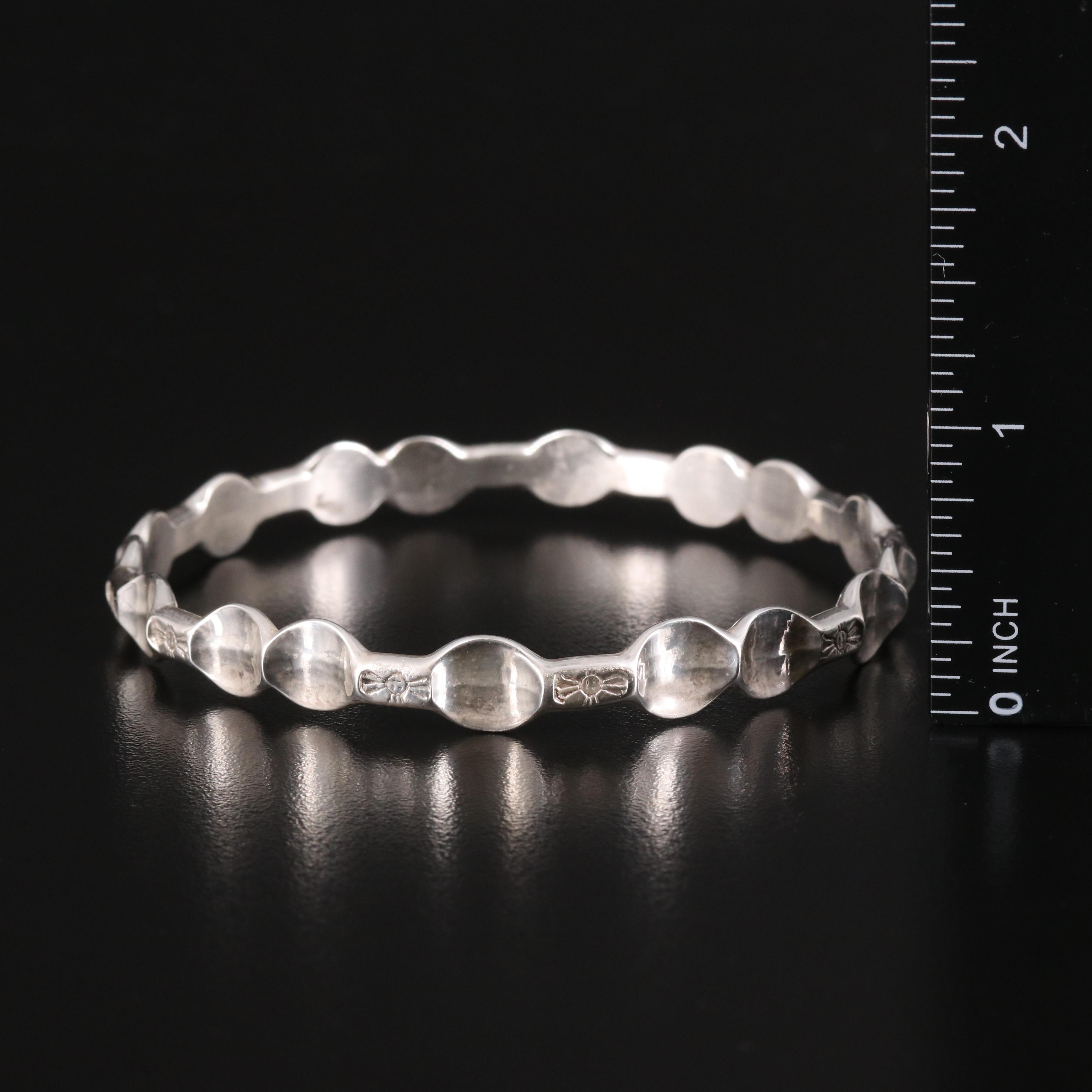 Sterling Malachite and Sodalite and Scalloped Bangles