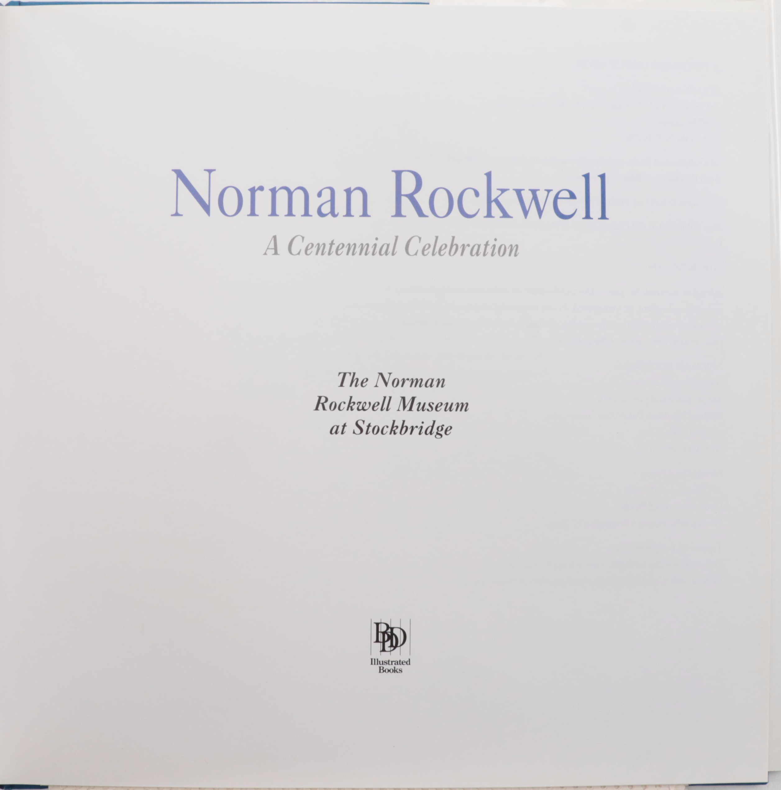 "102 Favorite Paintings by Norman Rockwell" by Christopher Finch and More