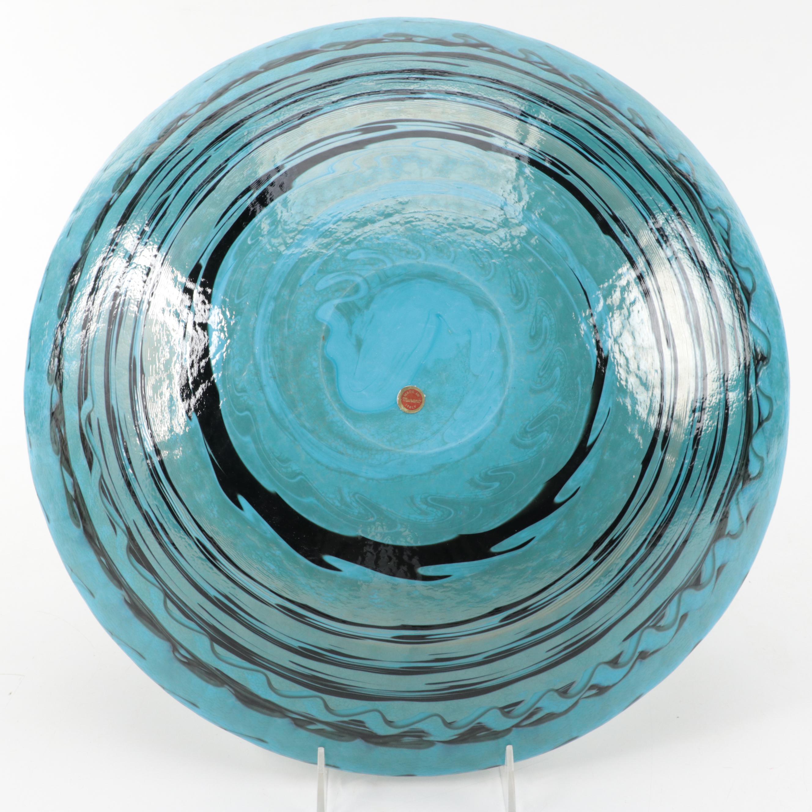 Murano Glass Centerpiece Bowl