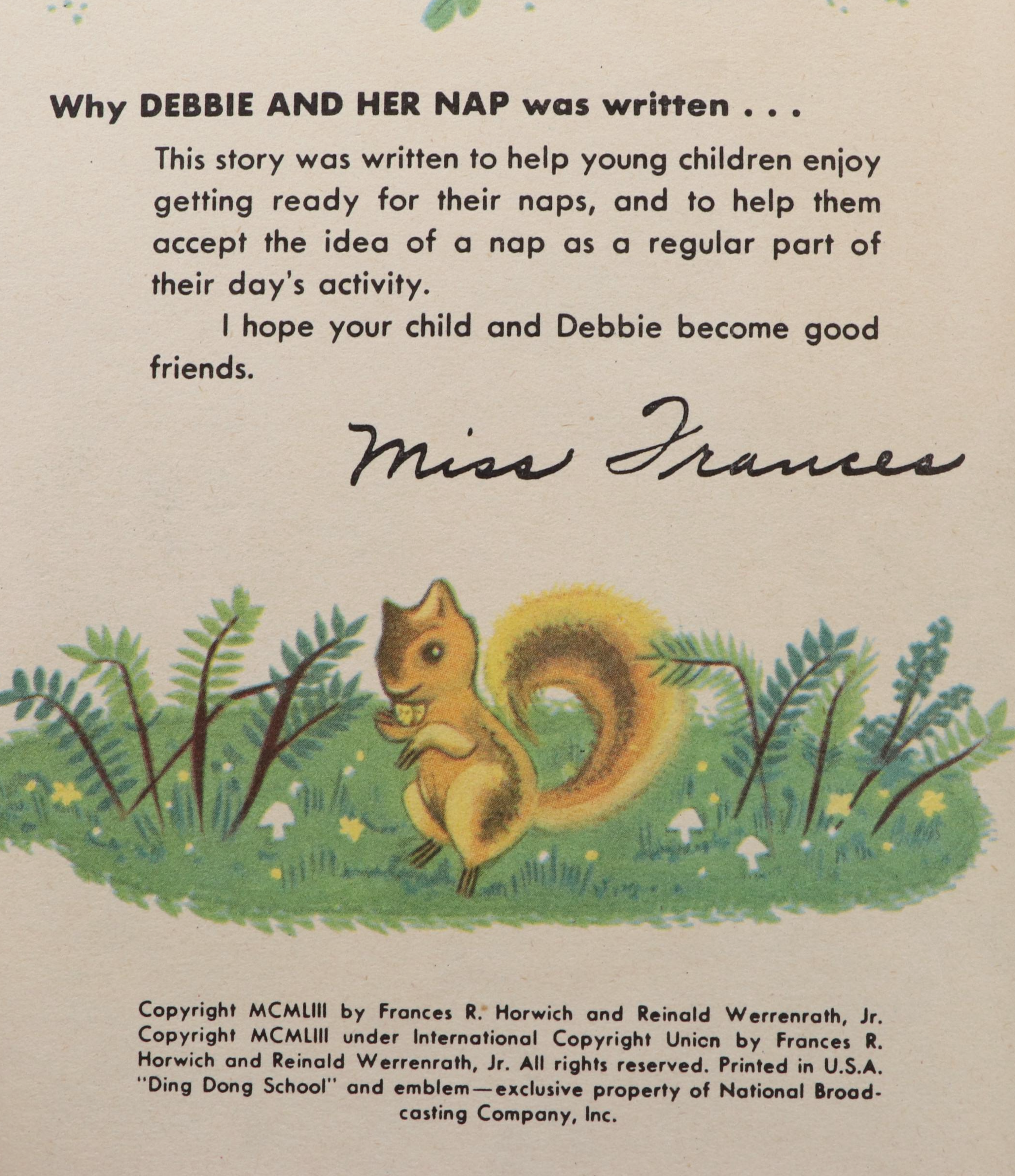 Illustrated "Ding Dong School" Books by Miss Frances and More Children's Books