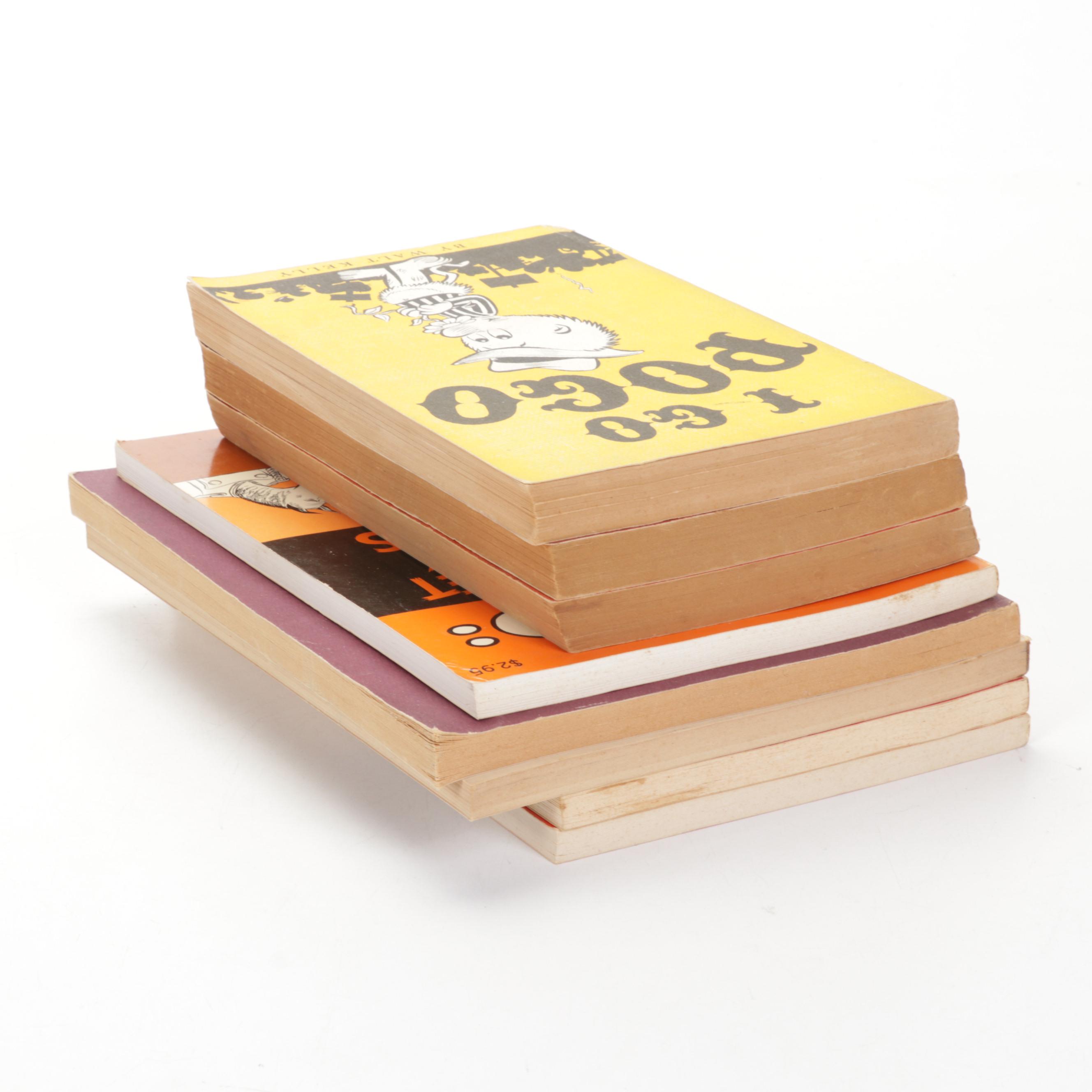 "Pogo" Series Books by Walt Kelly Including "I Go Pogo," 1952