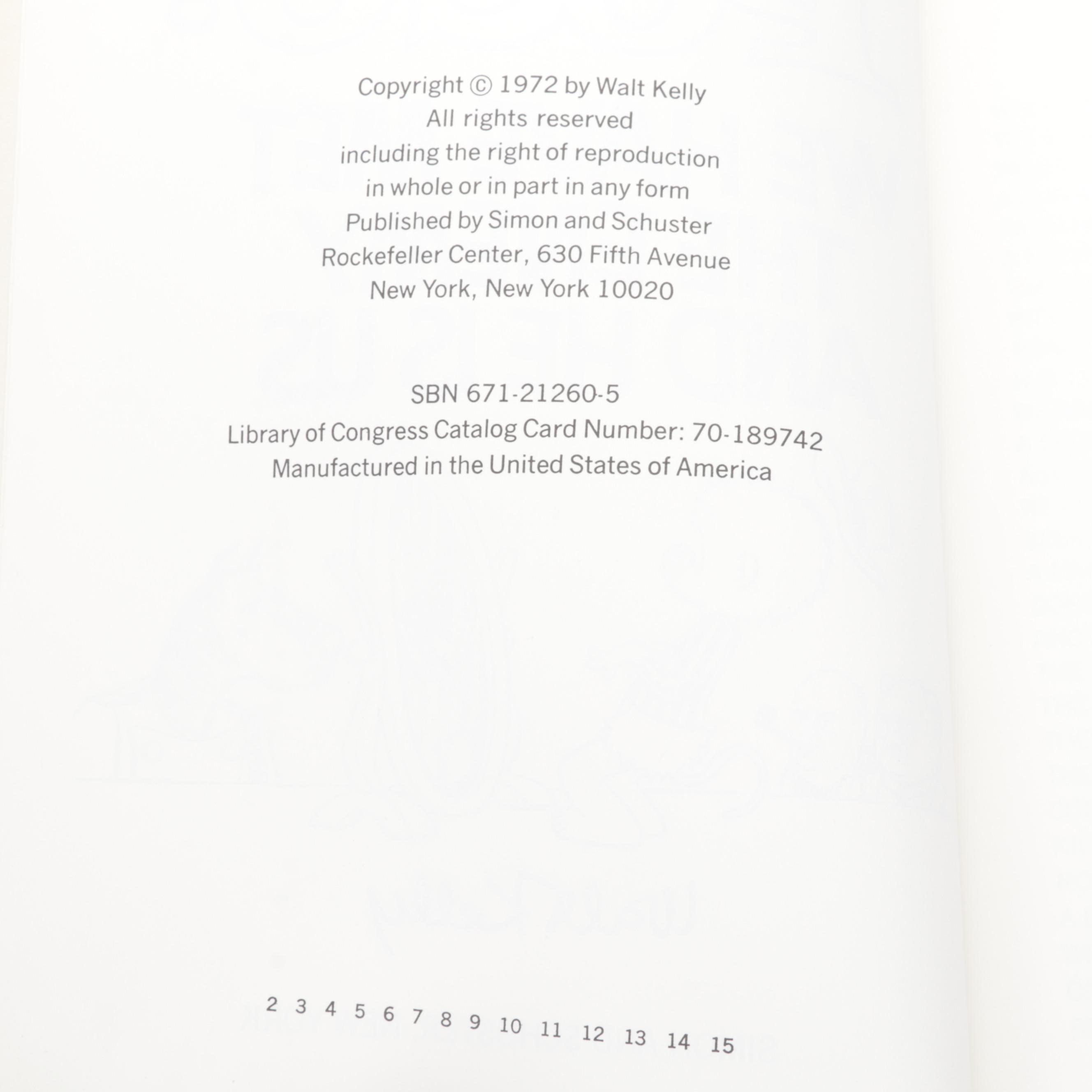 "Pogo" Series Books by Walt Kelly Including "I Go Pogo," 1952