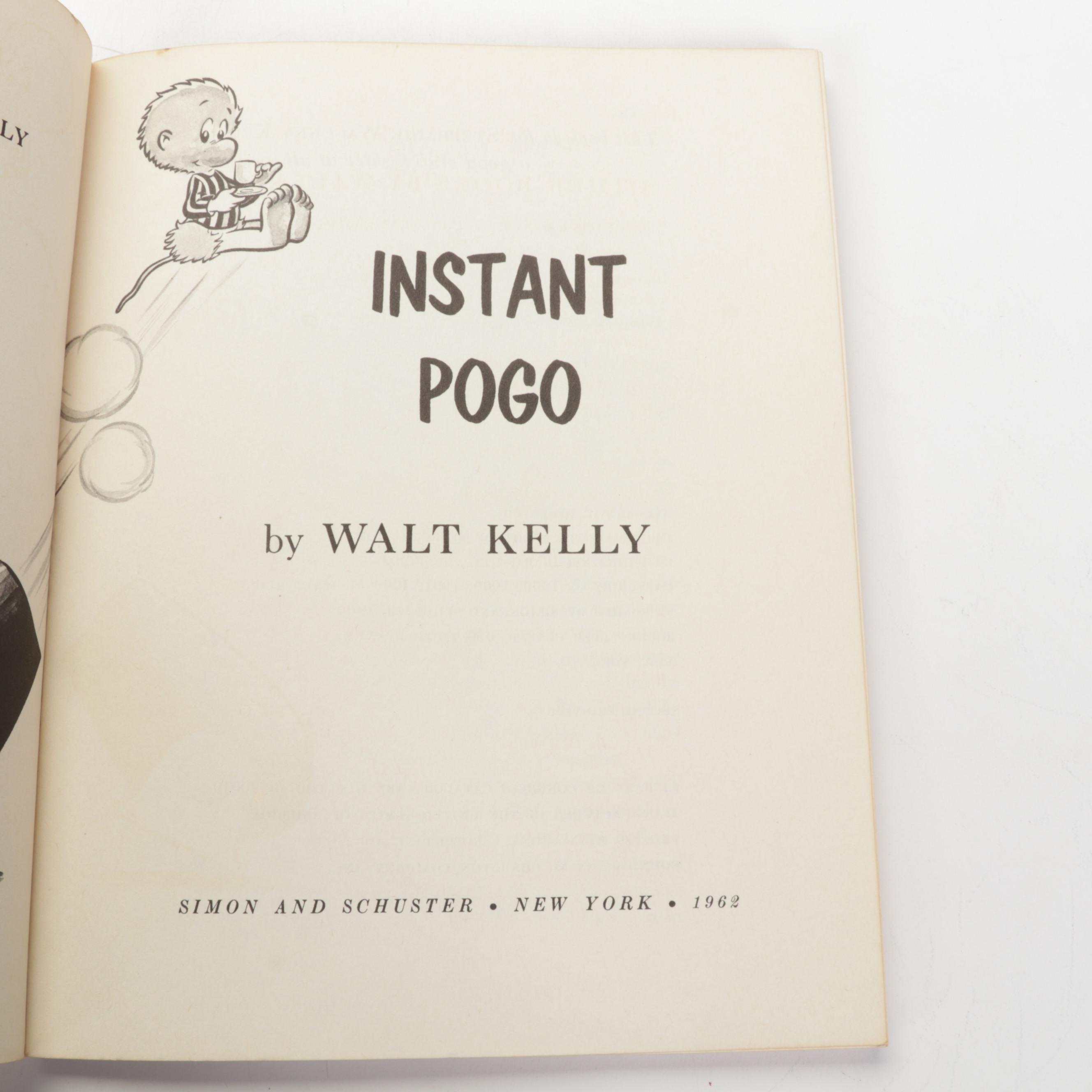"Pogo" Series Books by Walt Kelly Including "I Go Pogo," 1952