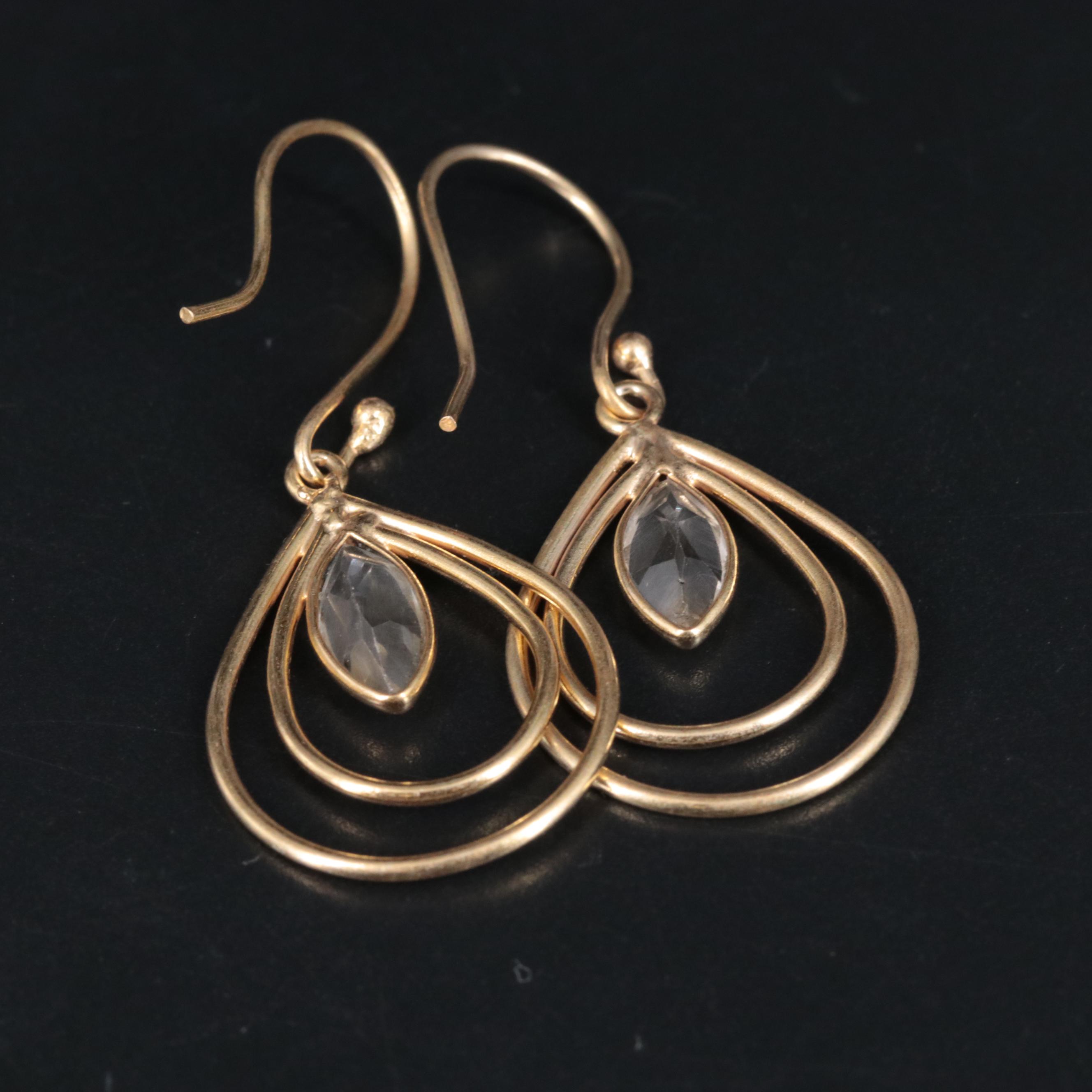 Citrine Drop Earrings
