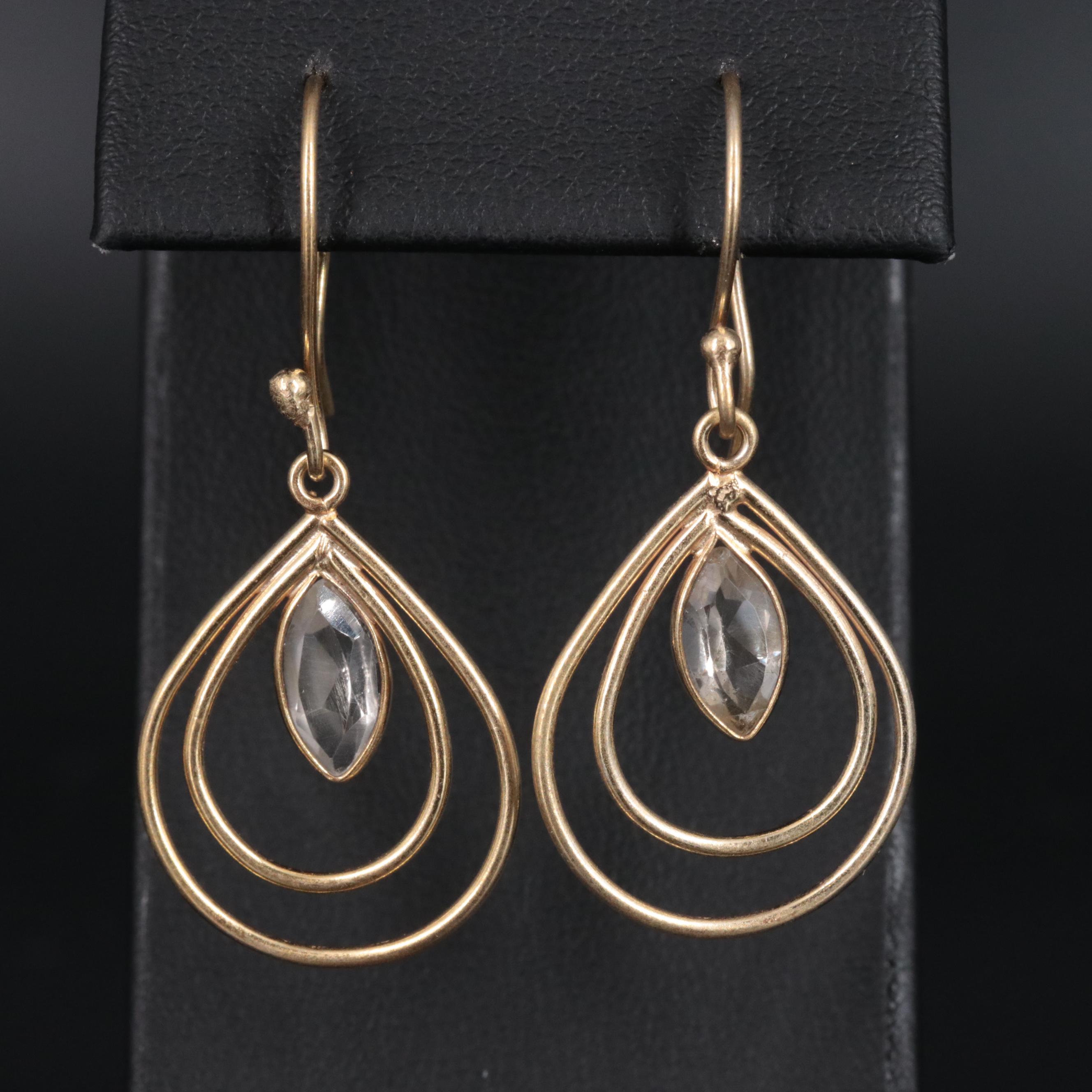 Citrine Drop Earrings