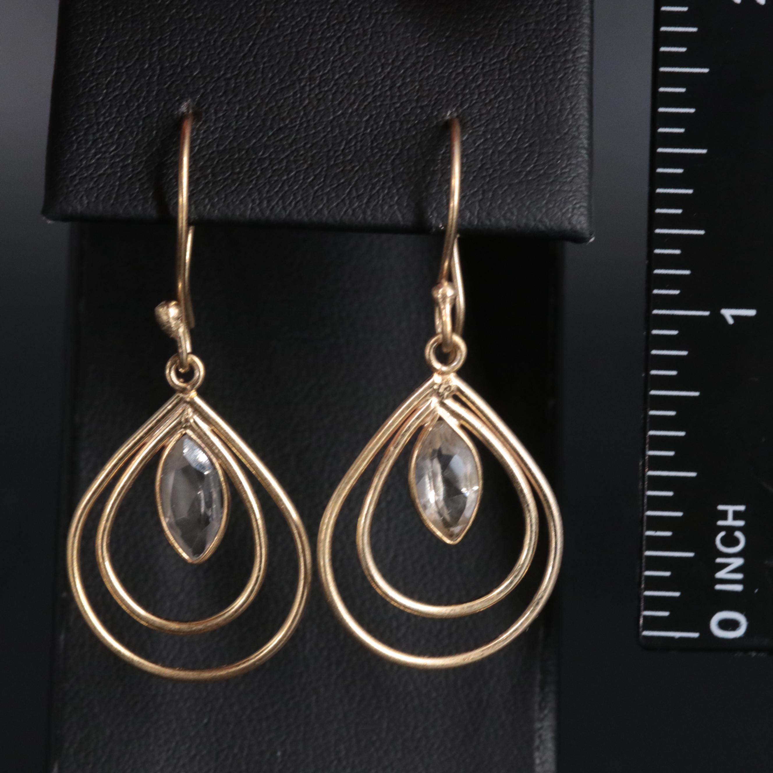 Citrine Drop Earrings