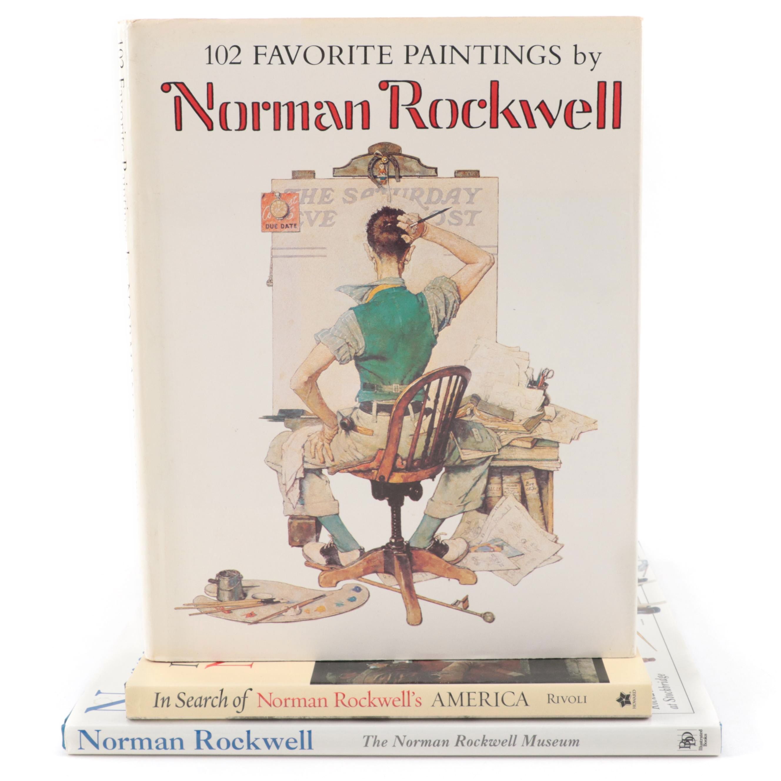 "102 Favorite Paintings by Norman Rockwell" by Christopher Finch and More