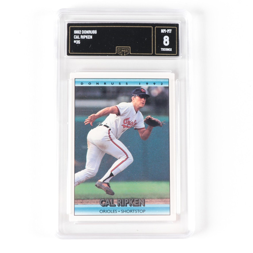 1992 Donruss Slabbed Cal Ripken Jr. #35 Baseball Card