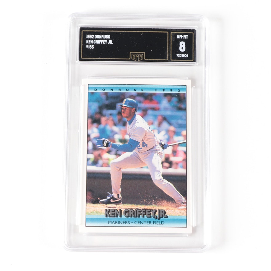 1992 Donruss Slabbed Ken Griffey Jr. #165 Baseball Card