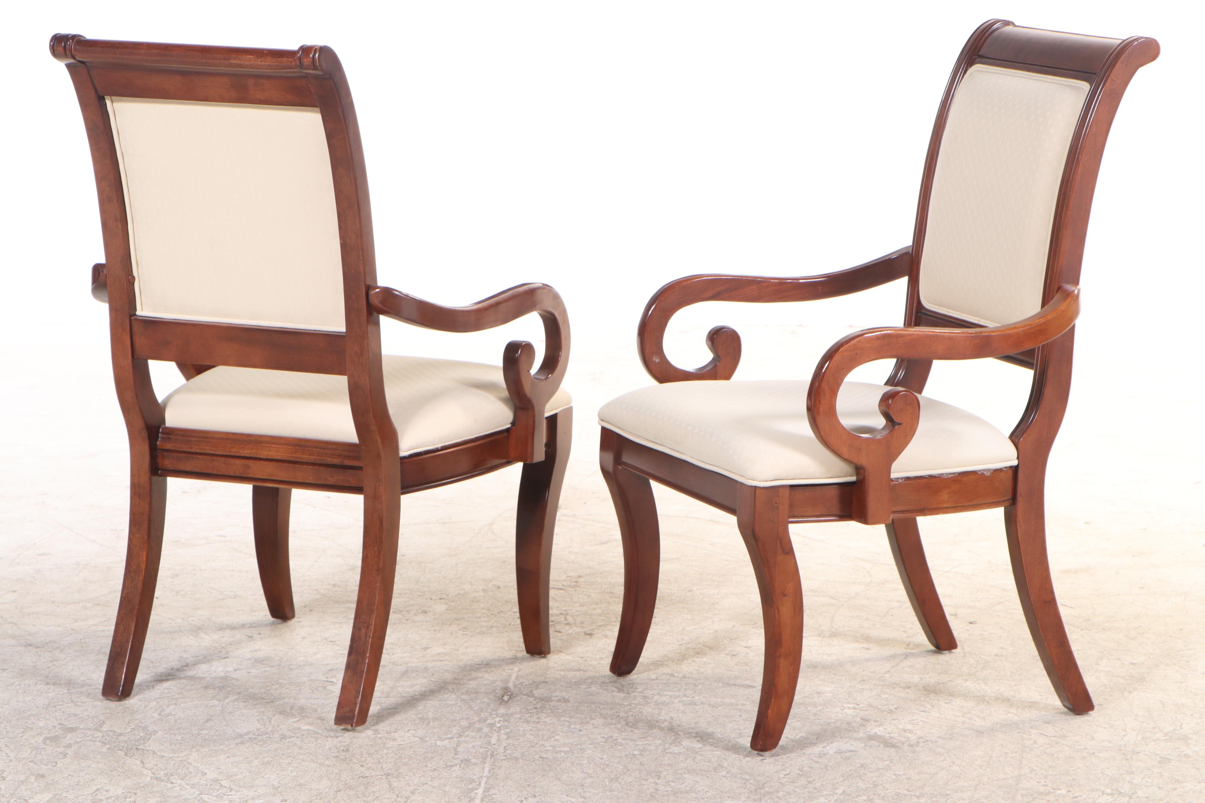 Six Lacquer Craft Mfg. Co. for Universal Regency Style Dining Chairs