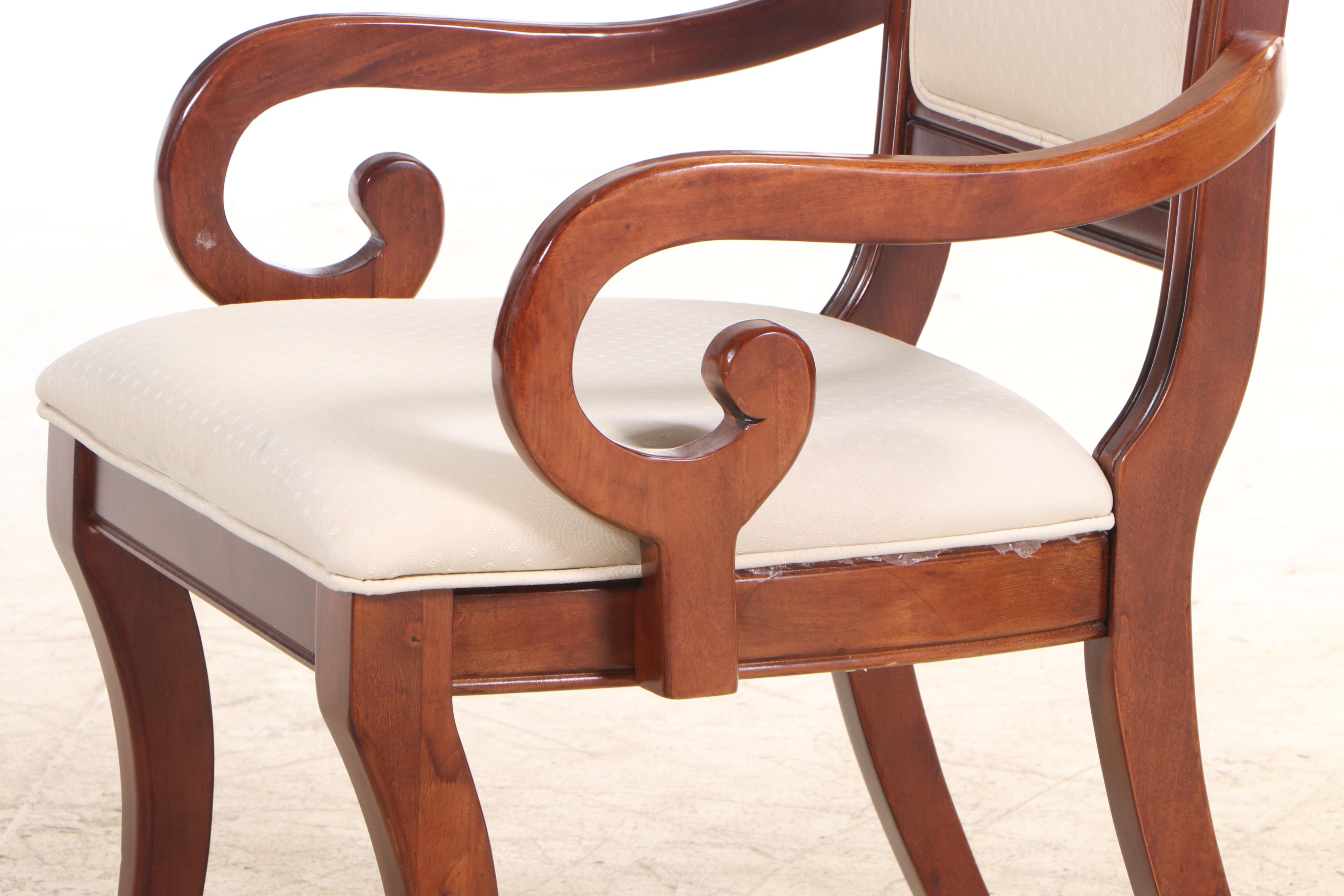 Six Lacquer Craft Mfg. Co. for Universal Regency Style Dining Chairs