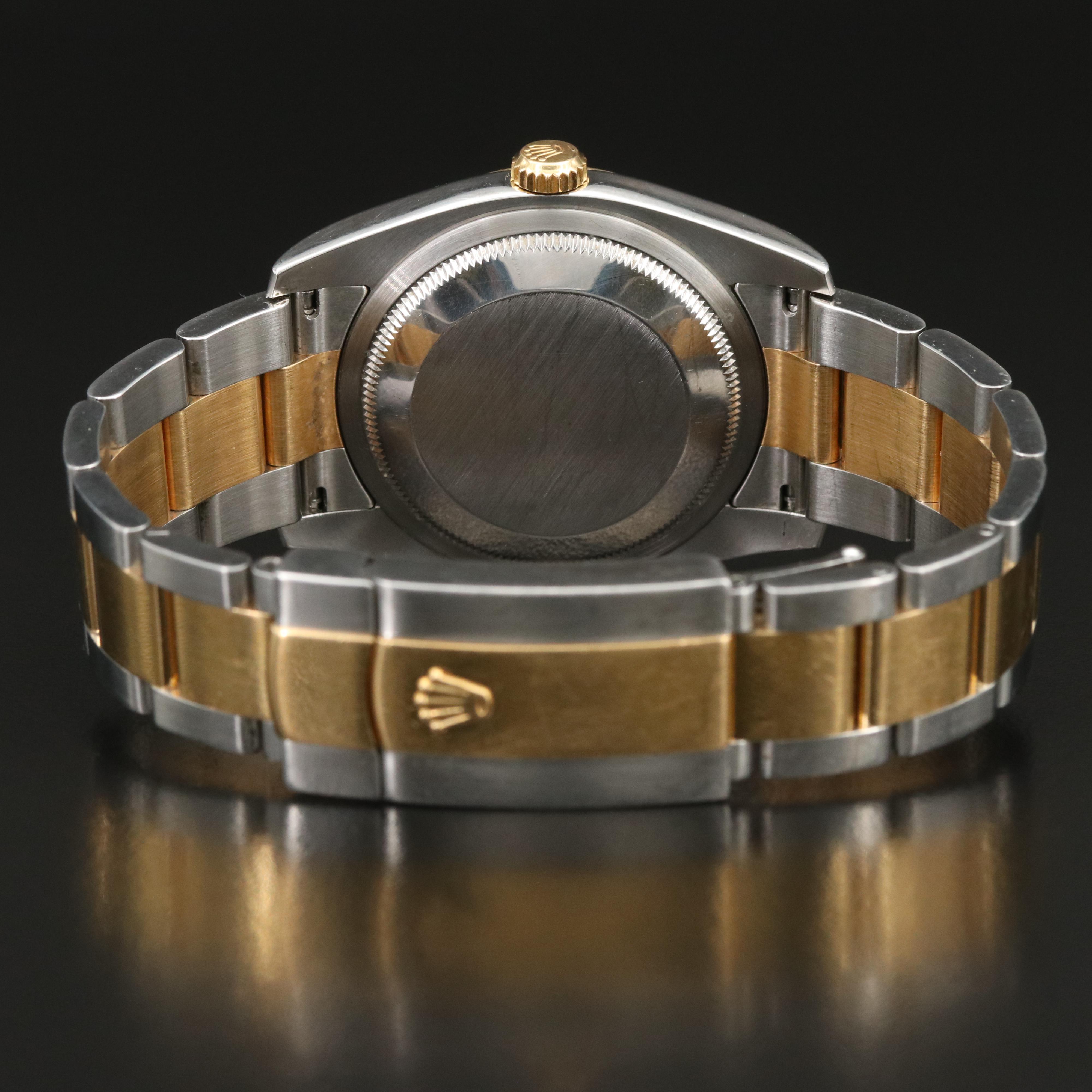 2005 - 2006 Rolex Datejust Roman Slate Dial Watch