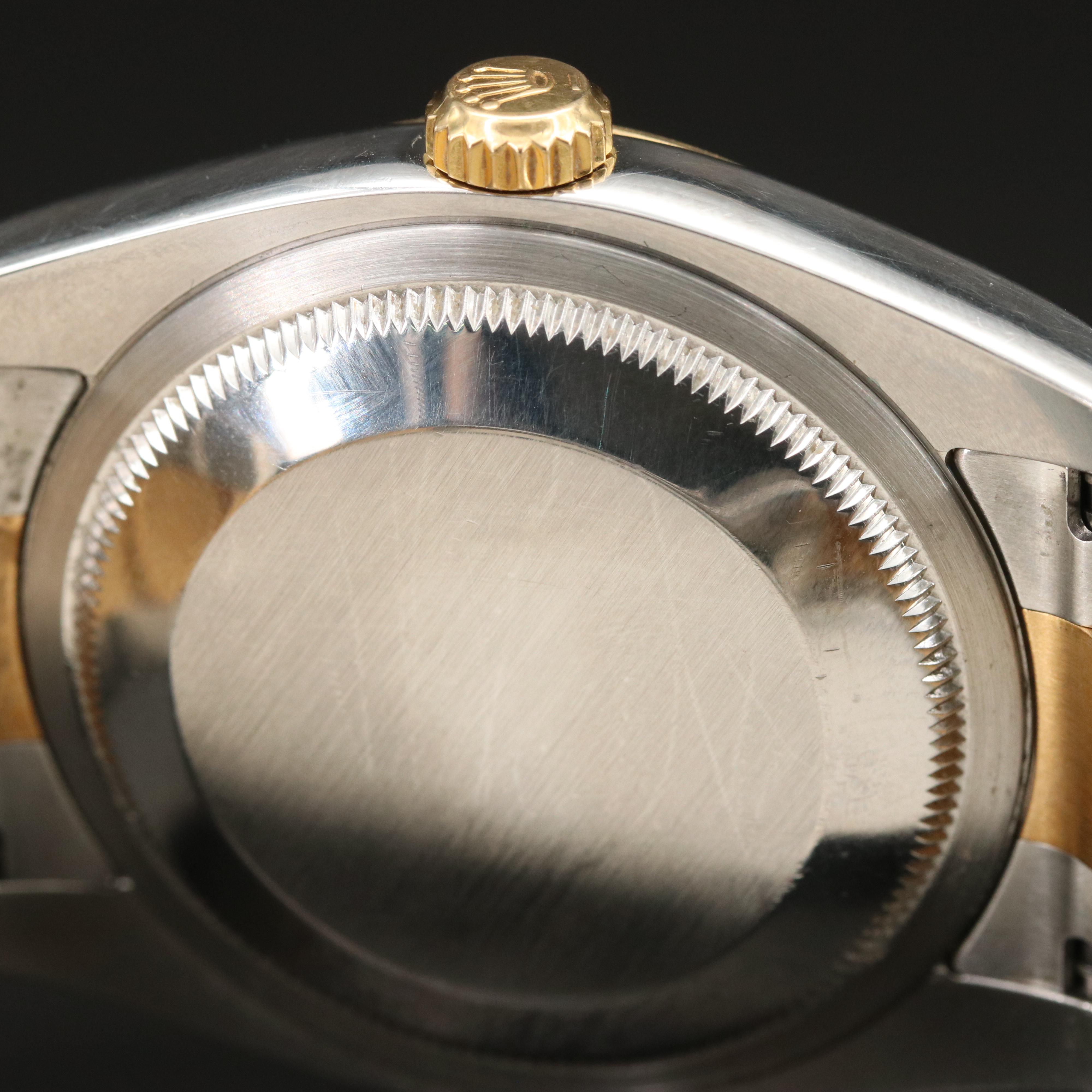 2005 - 2006 Rolex Datejust Roman Slate Dial Watch