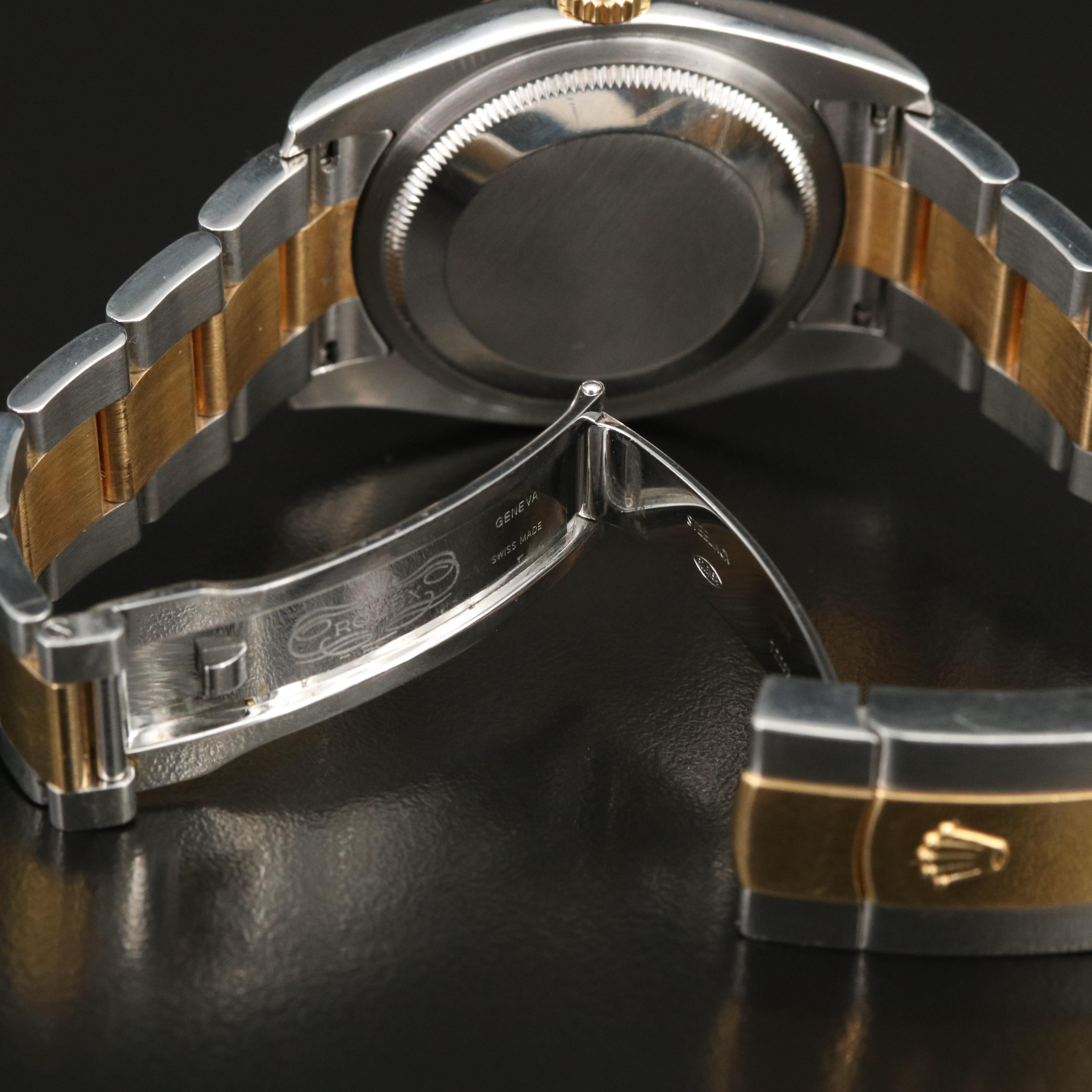 2005 - 2006 Rolex Datejust Roman Slate Dial Watch