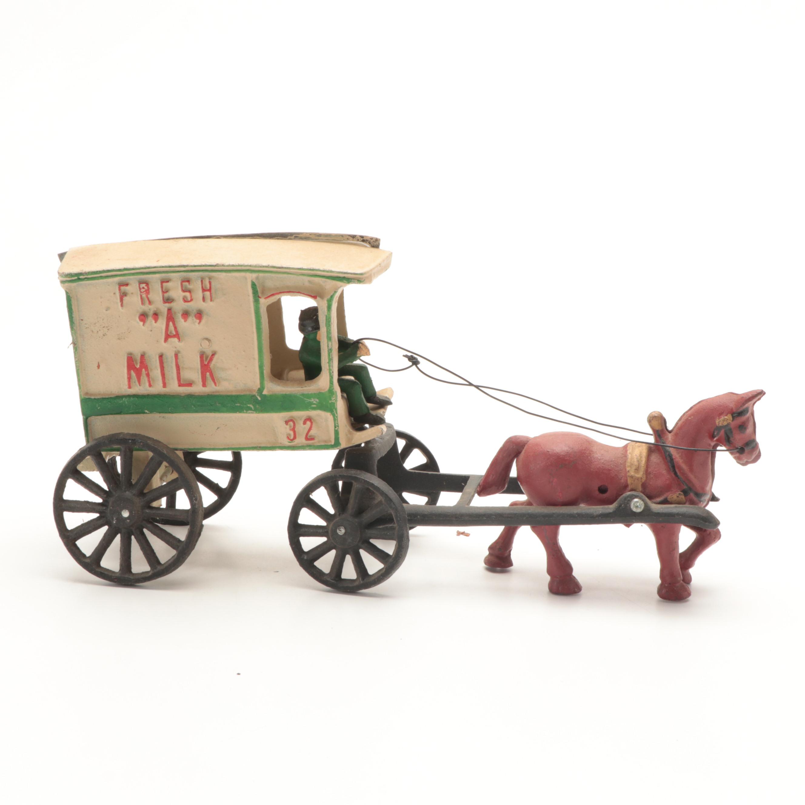 Franklin Mint Wells Fargo & Co Diecast Overland Stagecoach with Other