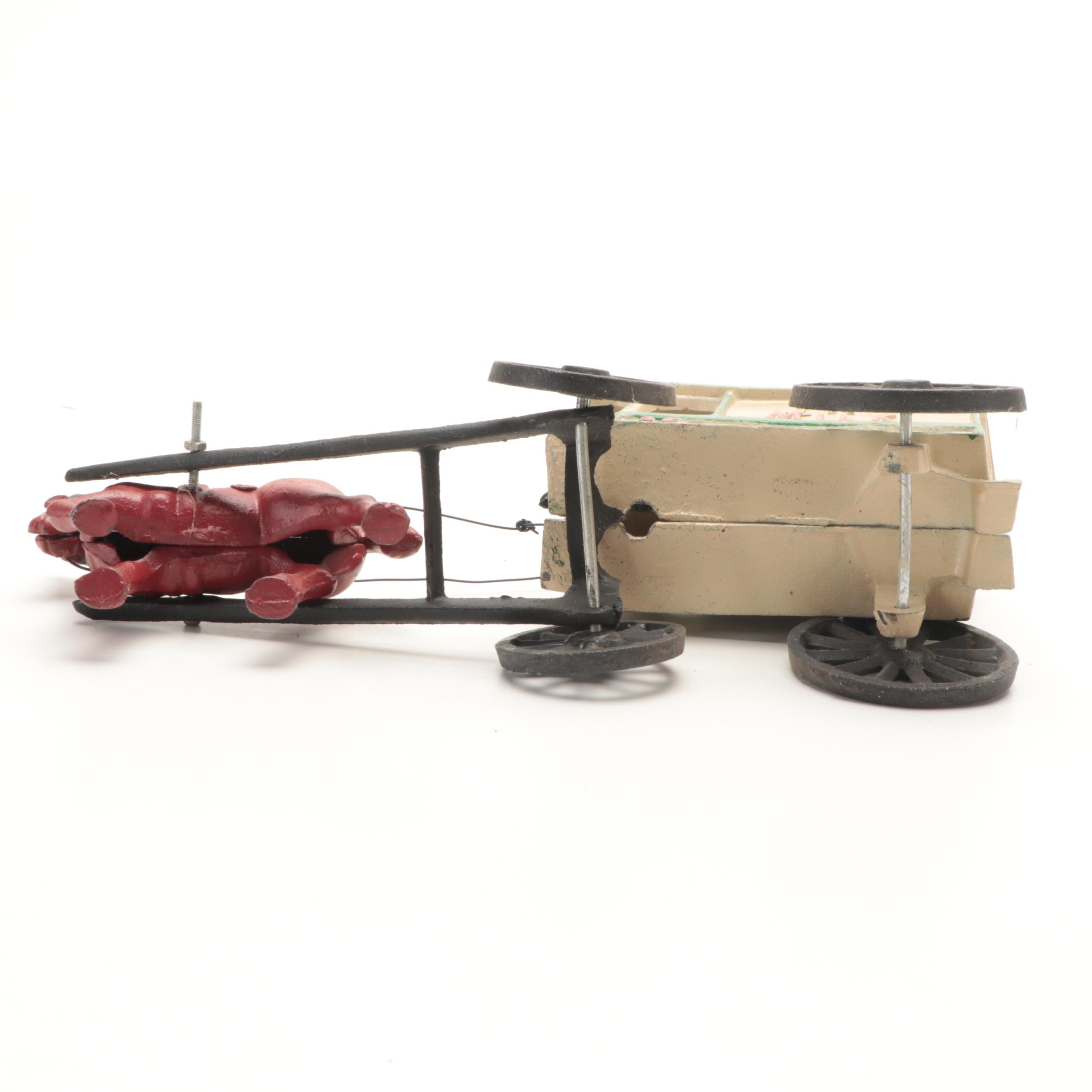 Franklin Mint Wells Fargo & Co Diecast Overland Stagecoach with Other