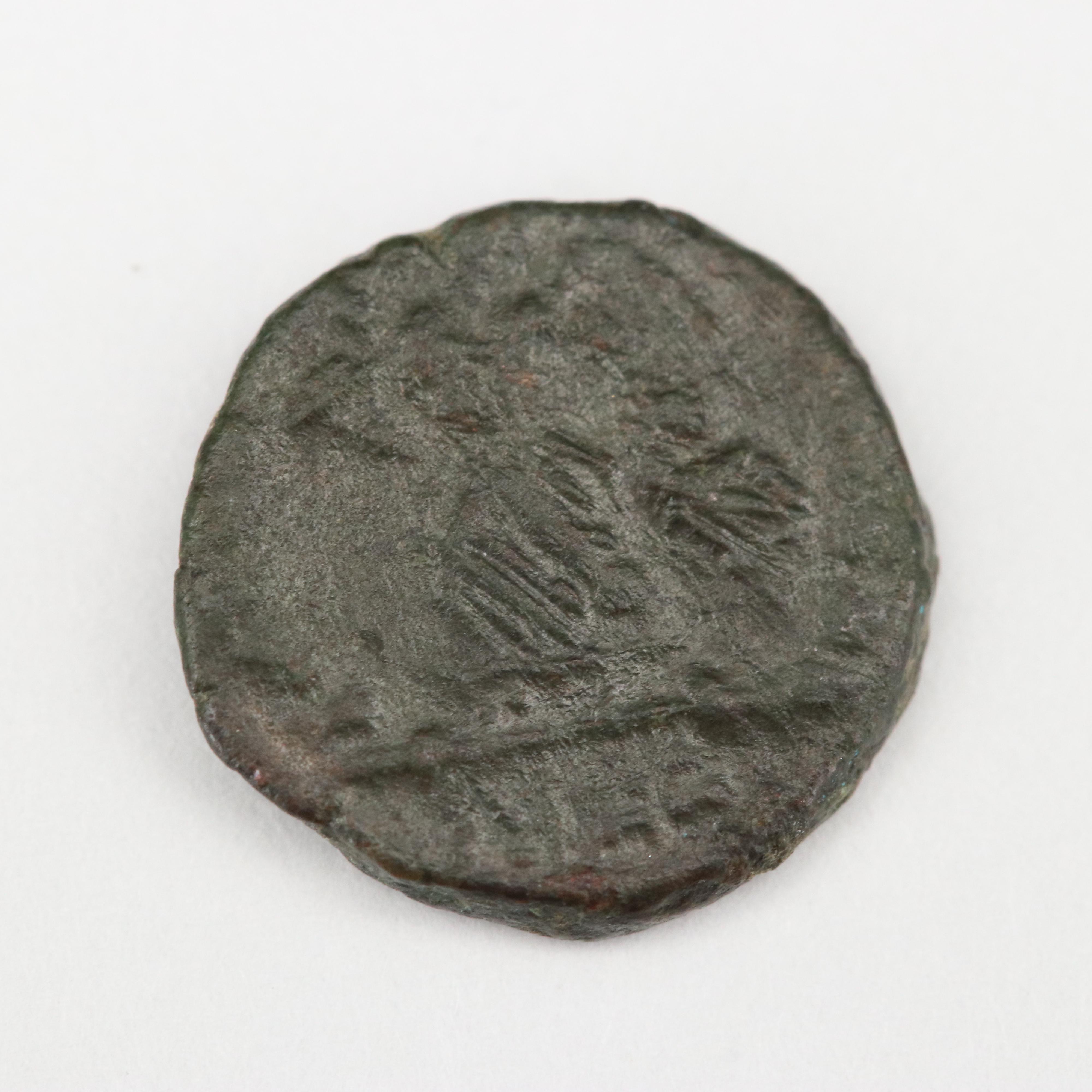 Ancient Roman Imperial AE4 Coin of Arcadius, ca. 390 AD