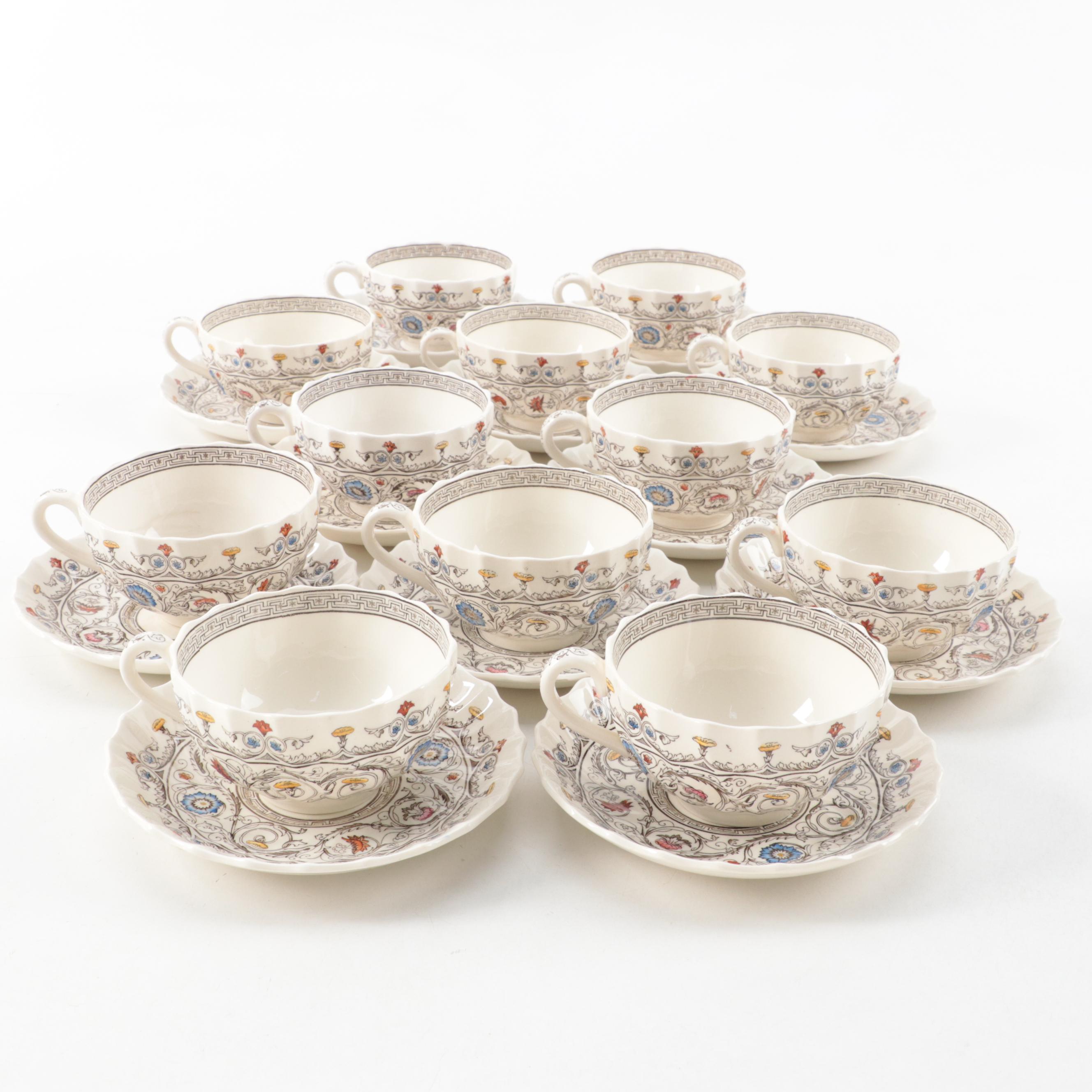 Copeland Spode "Florence" Tableware, 1937-1972