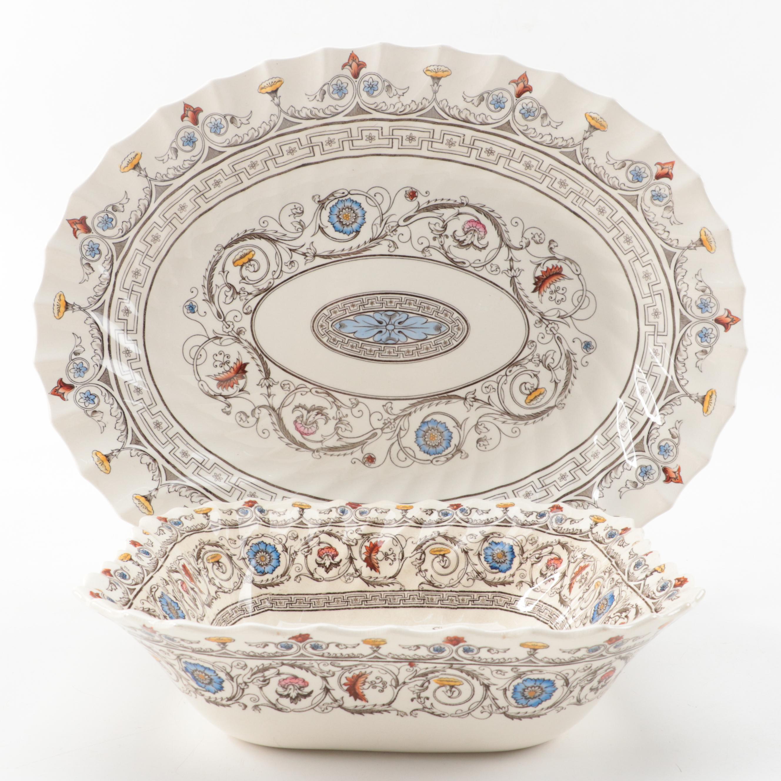 Copeland Spode "Florence" Tableware, 1937-1972