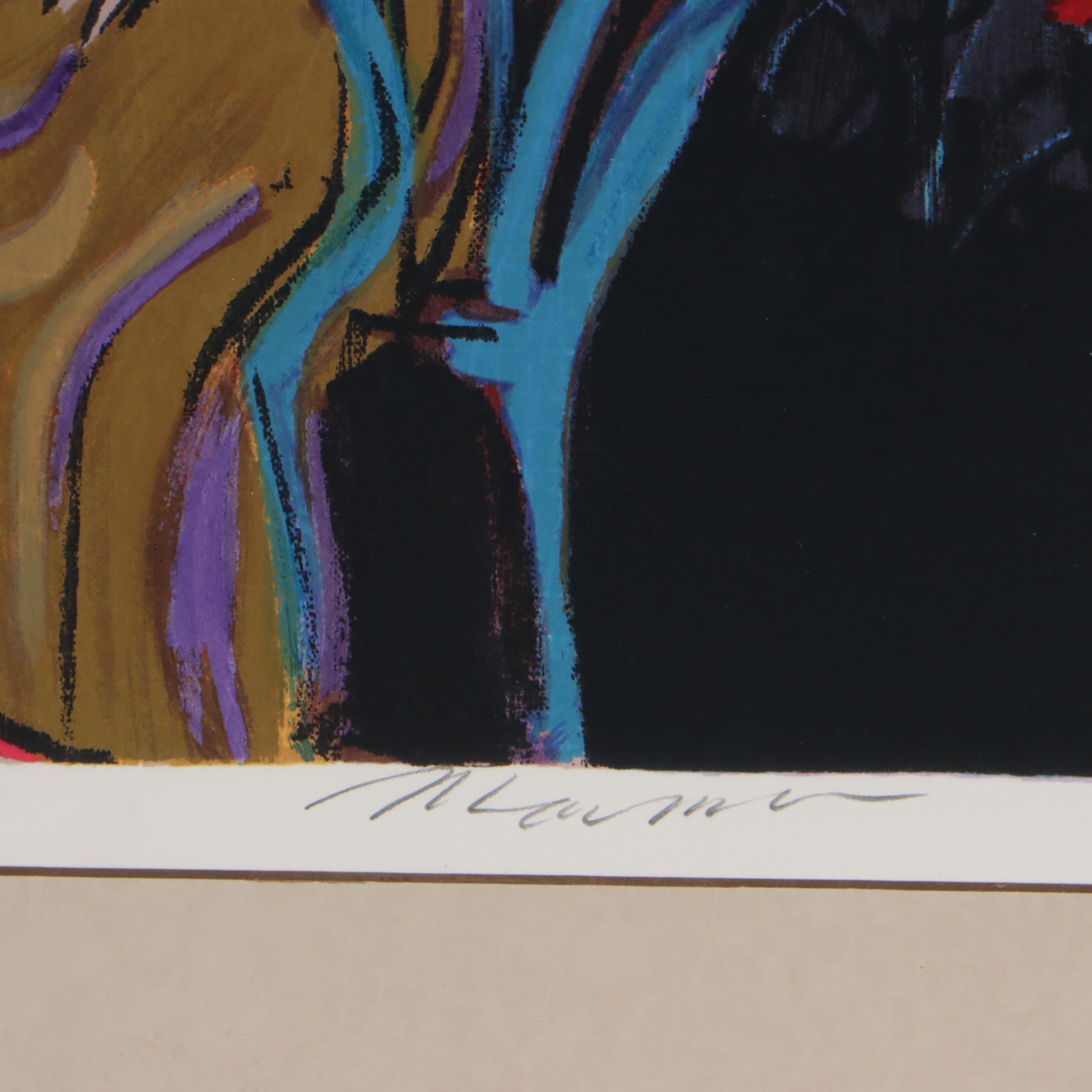 Isaac Maimon Serigraph "San Francisco," 1992