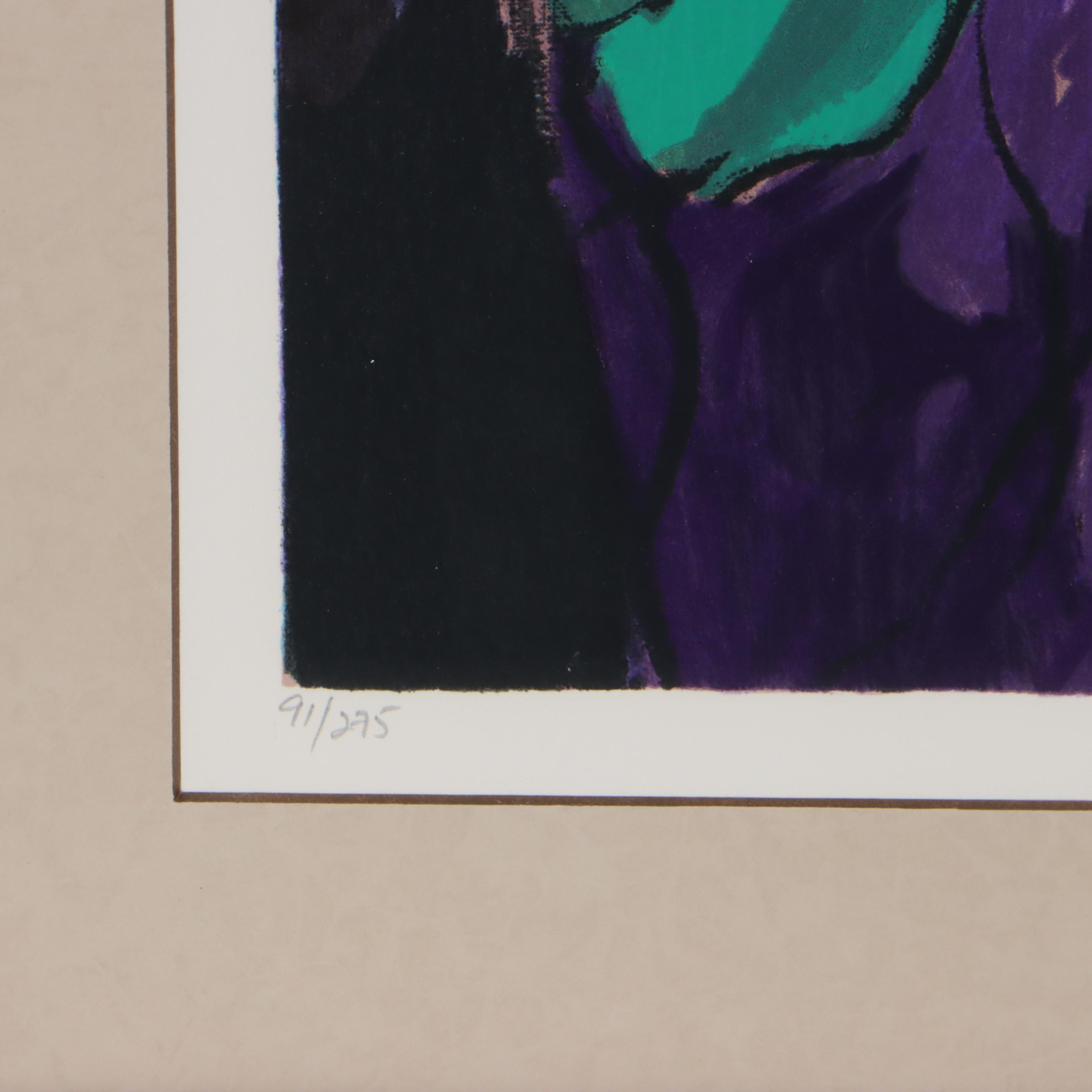 Isaac Maimon Serigraph "San Francisco," 1992