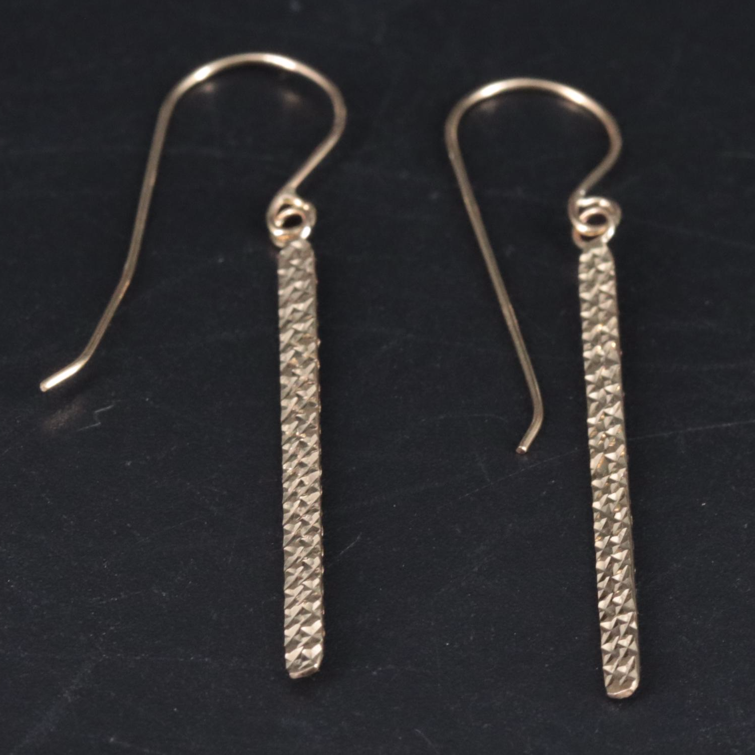 14K Dangle Earrings