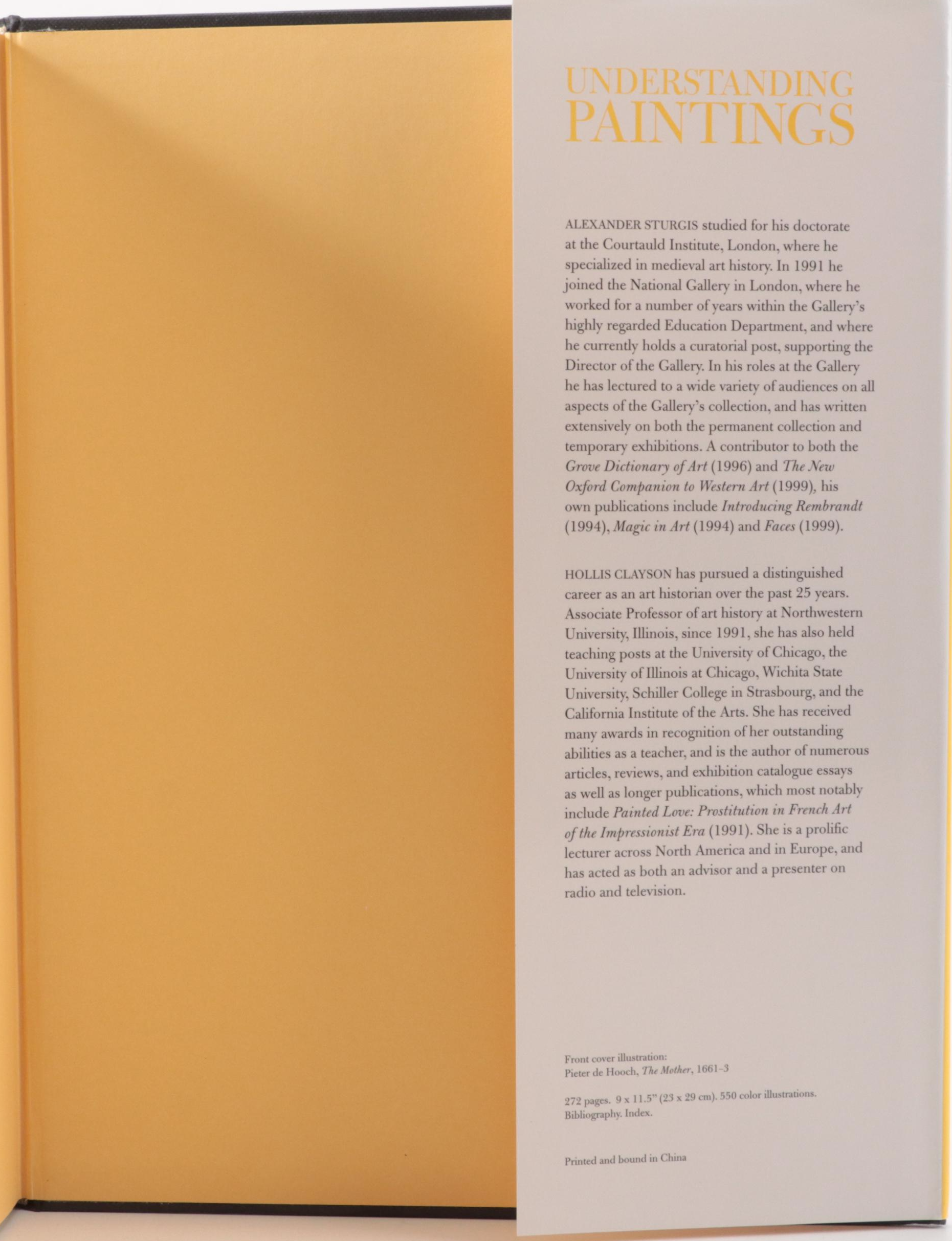 "Understanding Paintings" and "Writers on Artists" Reference Books