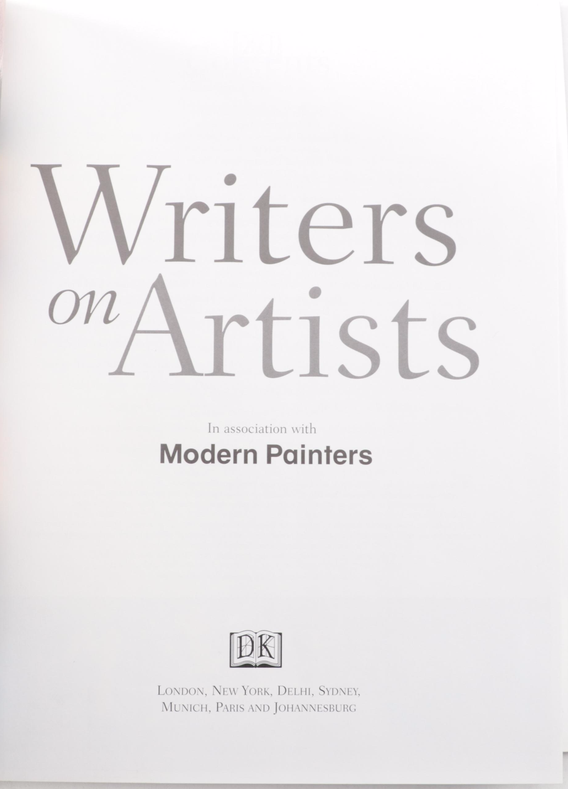 "Understanding Paintings" and "Writers on Artists" Reference Books