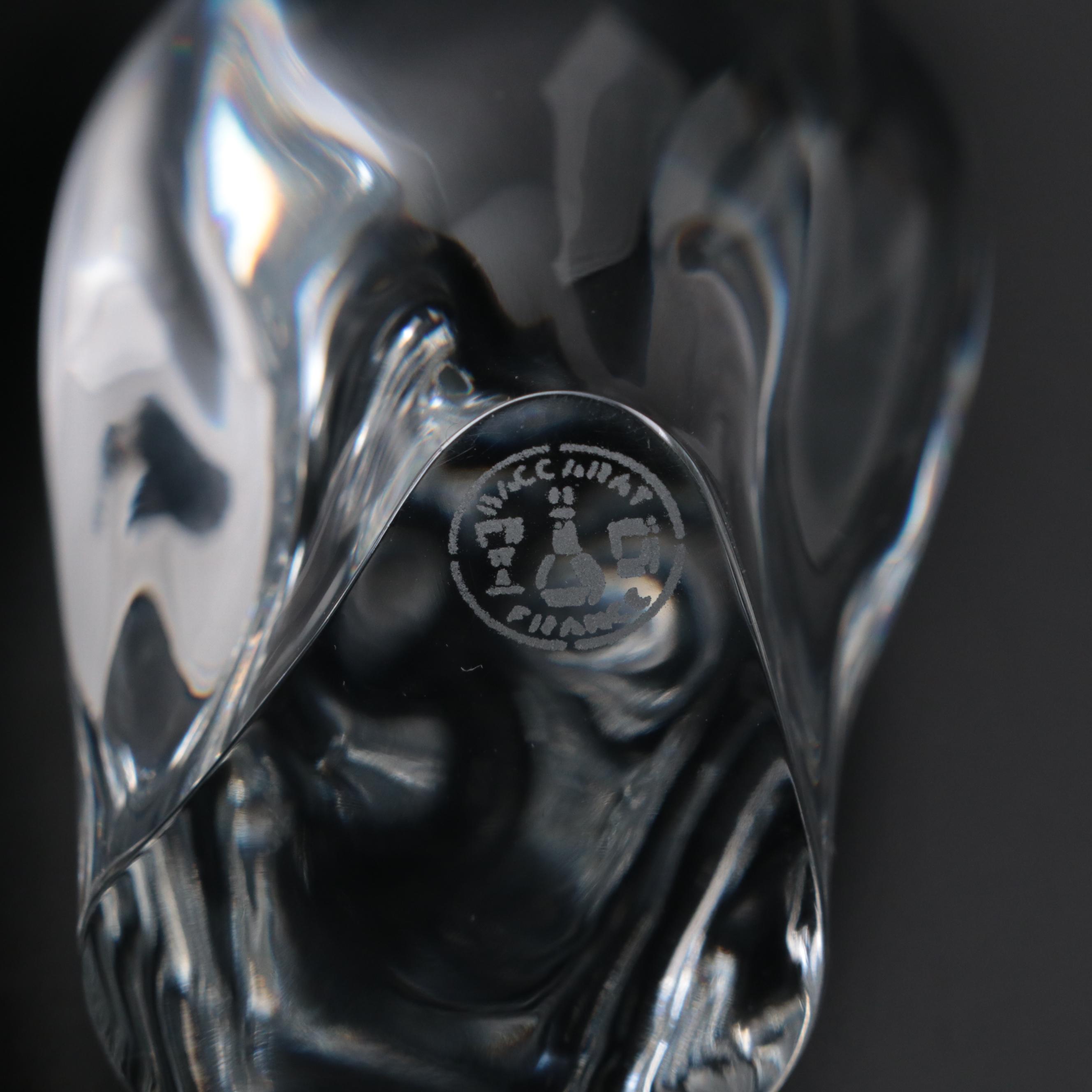 Baccarat "Pelican", "Owl" and "Turtle Dove" Crystal Figurines