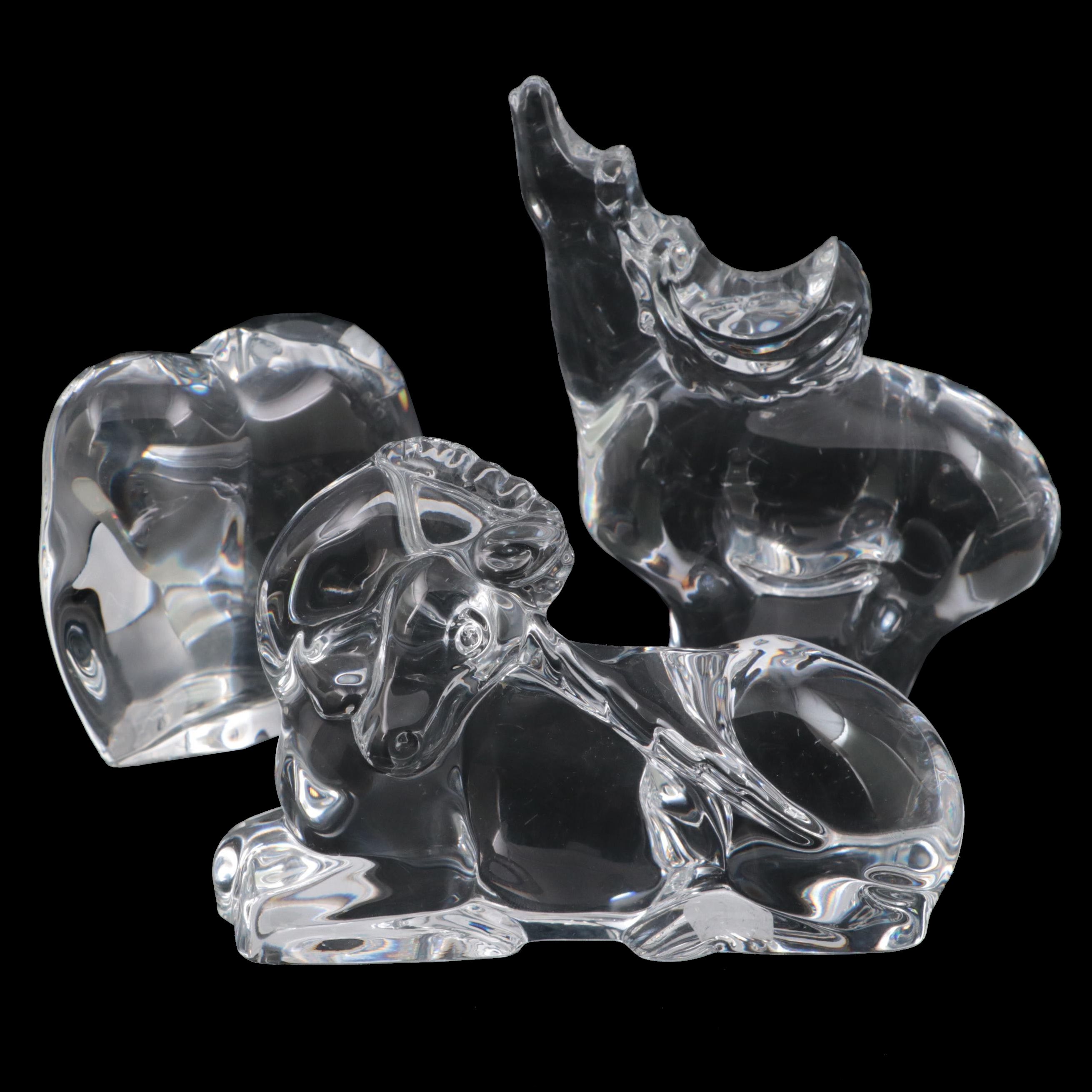 Baccarat "Unicorn" and More Crystal Animal Figurines