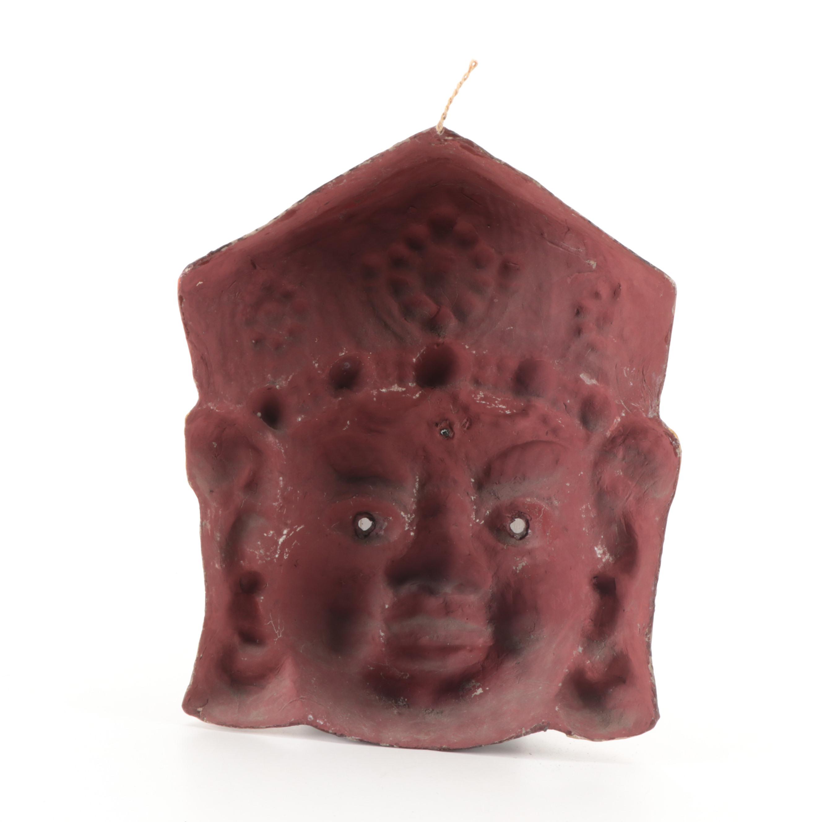 Southeast Asian Papier-Mâché Mahakala Masks, 20th Century