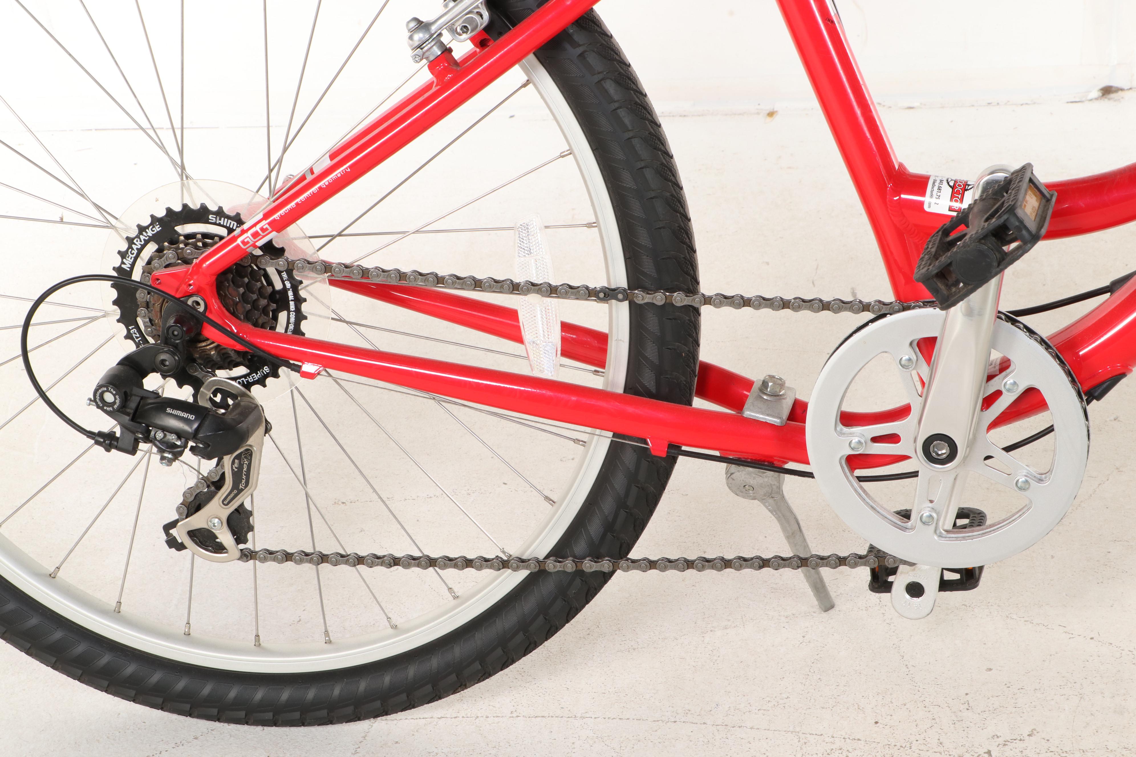 Women's Specialized Expedition Red Frame Cruiser Bicycle