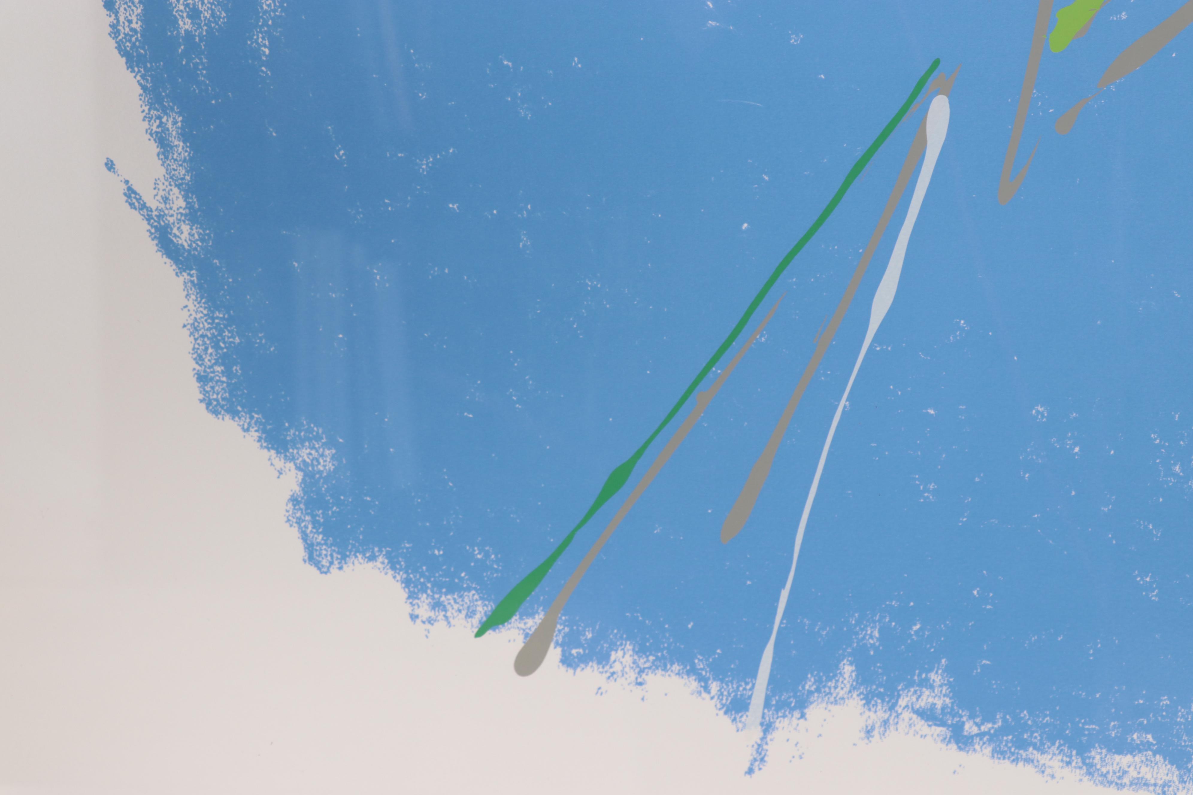 Dan Christensen Abstract Serigraph