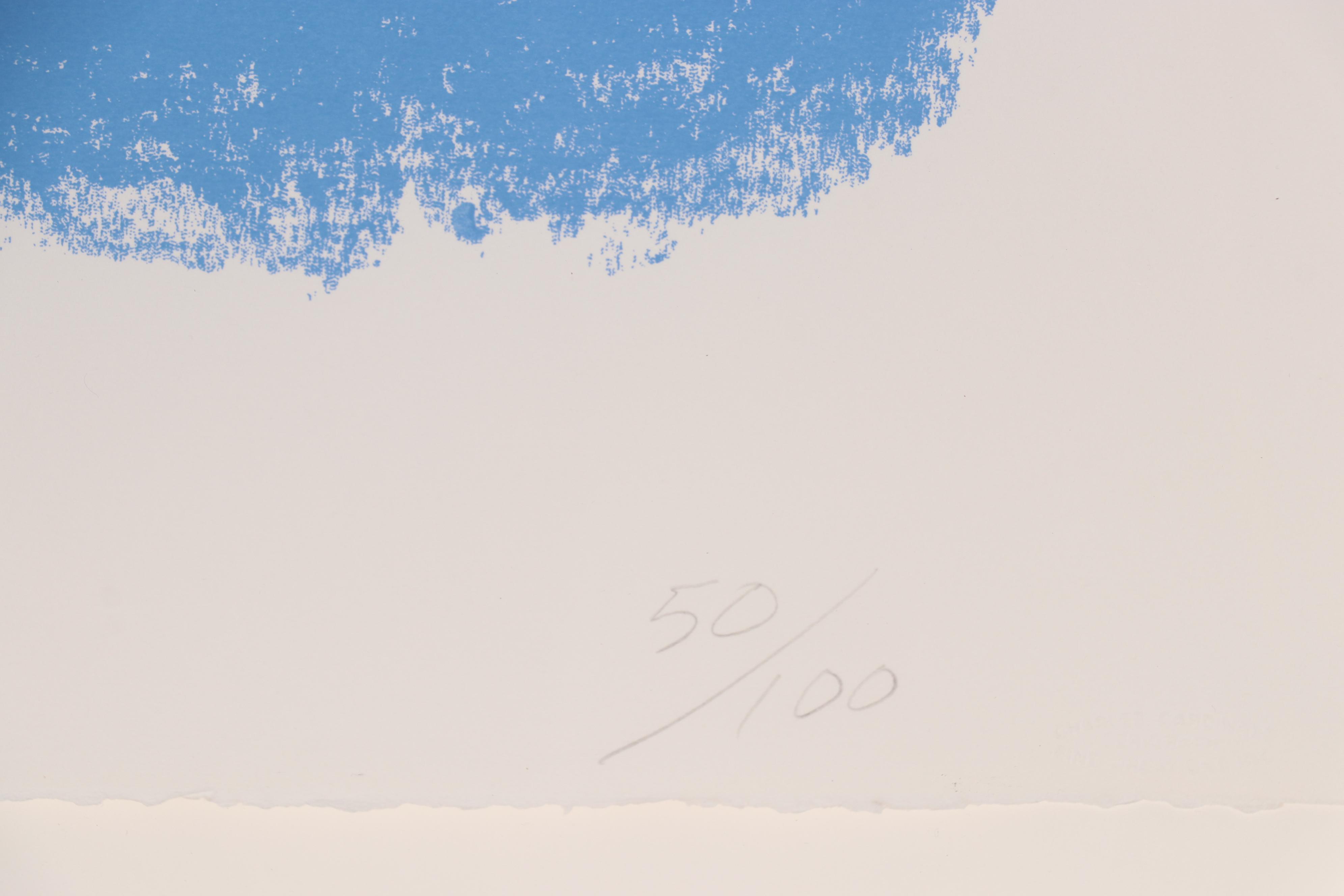 Dan Christensen Abstract Serigraph