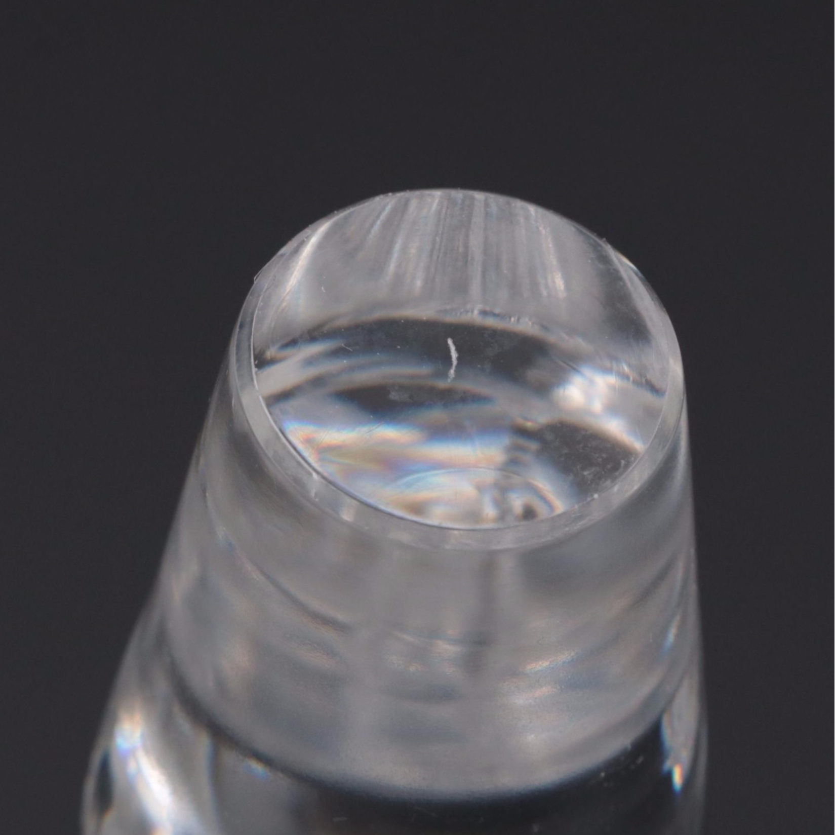 American Brilliant Fan, Hobstar, and Brunswick Star Cut Glass Decanter