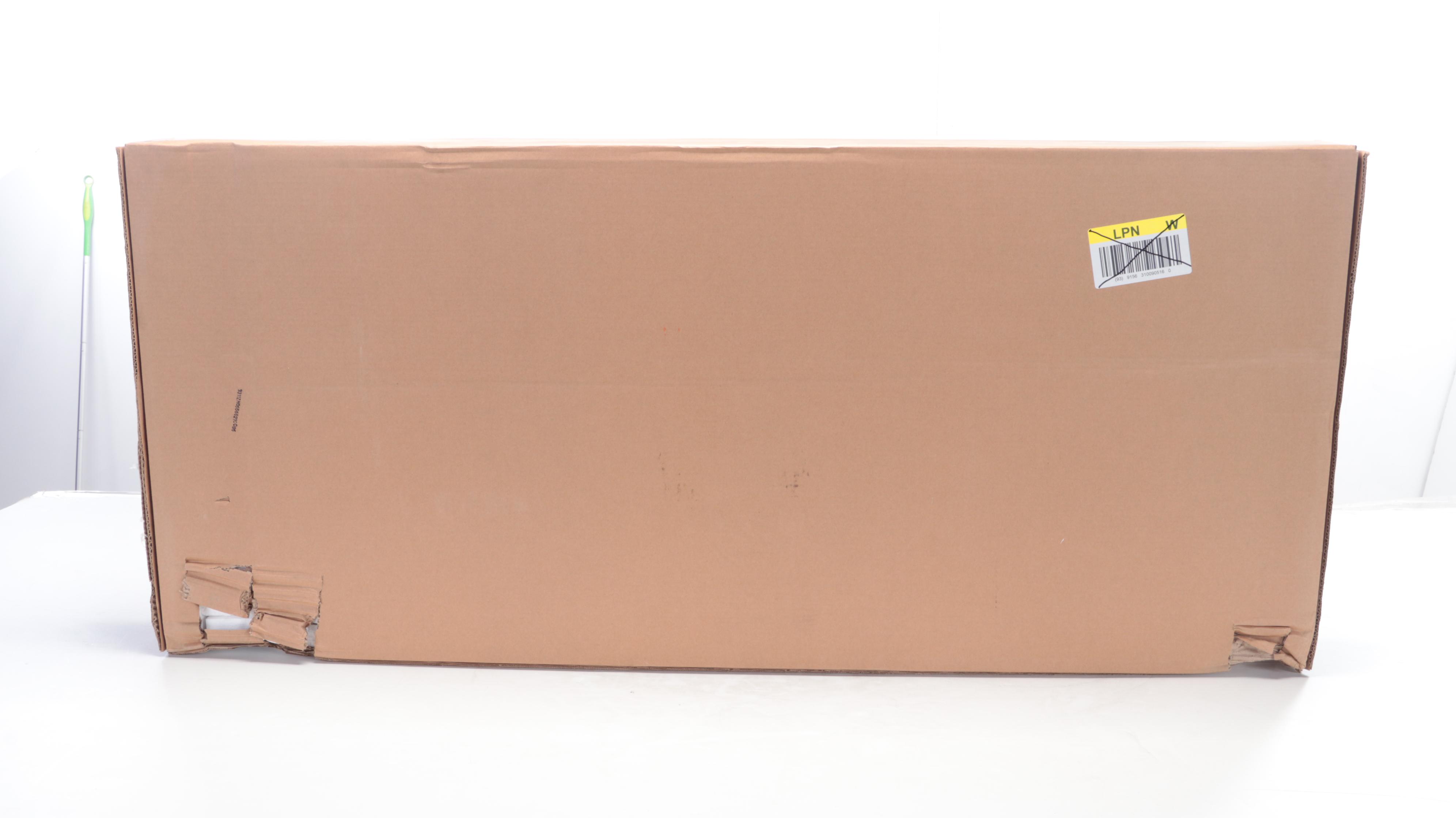 Project 62 Loring Oak-Finished and Black Metal L-Shaped Desk