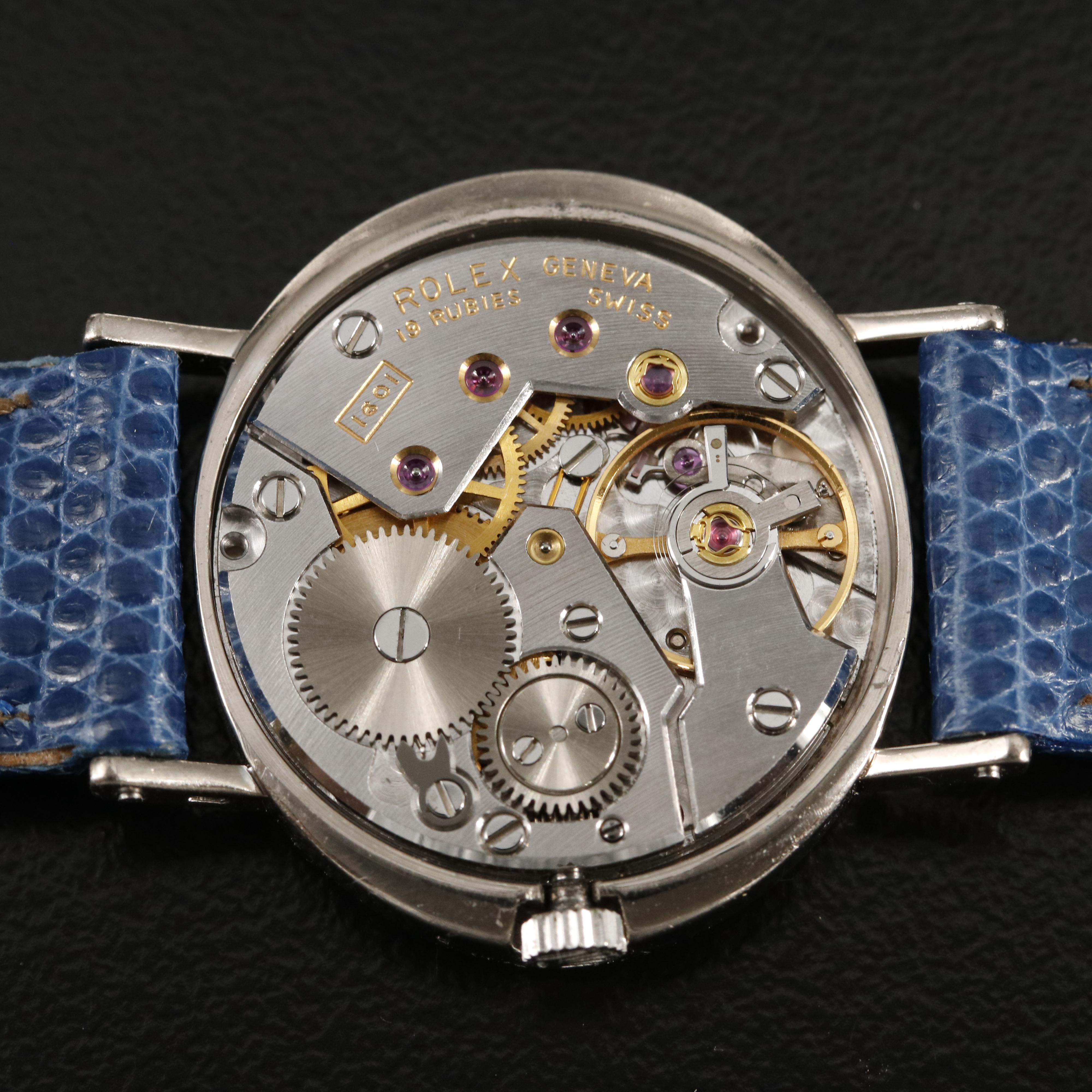 Rolex Cellini 18k White Gold Manual Winding Watch