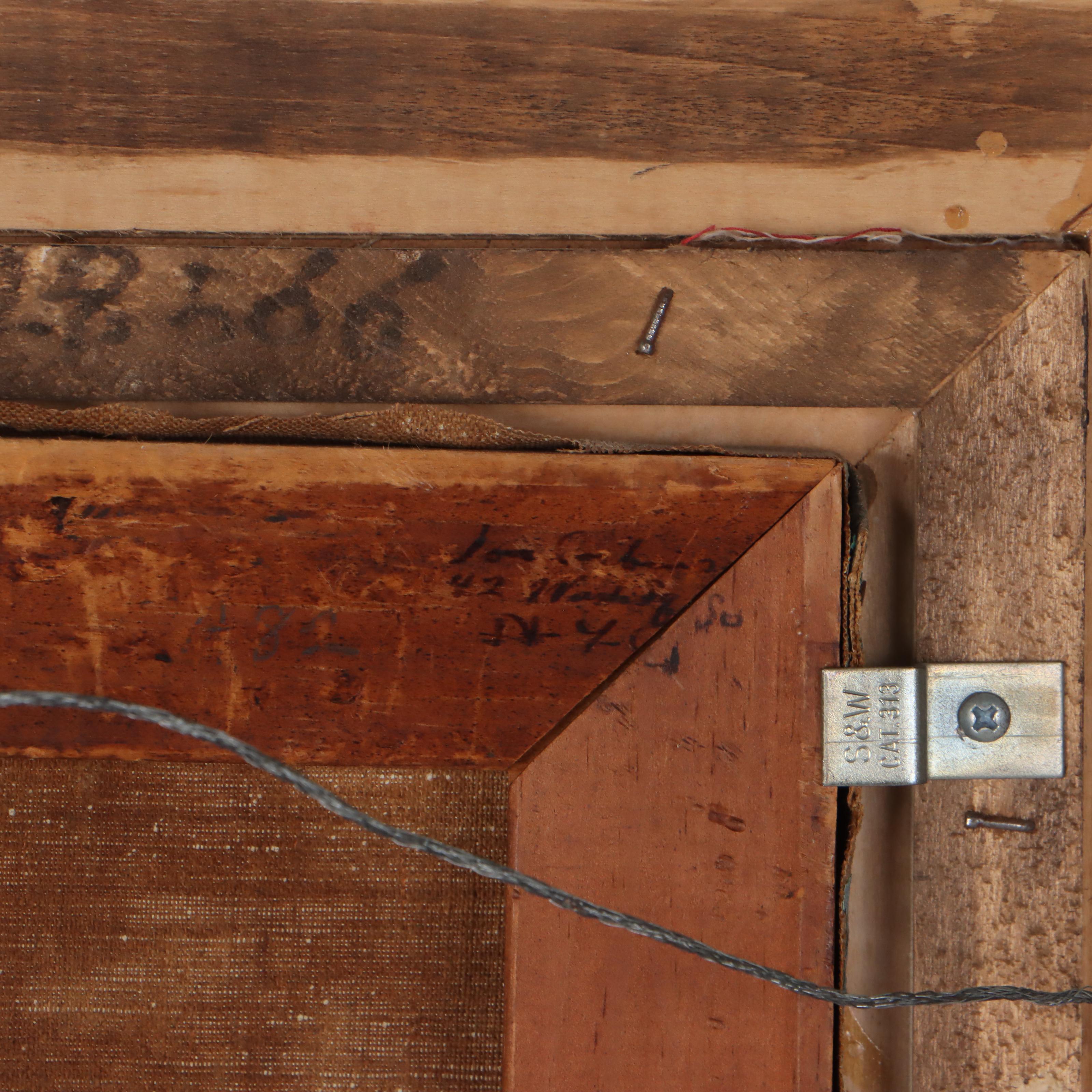 Jon Corbino Portrait Oil Painting of Child, Circa 1935