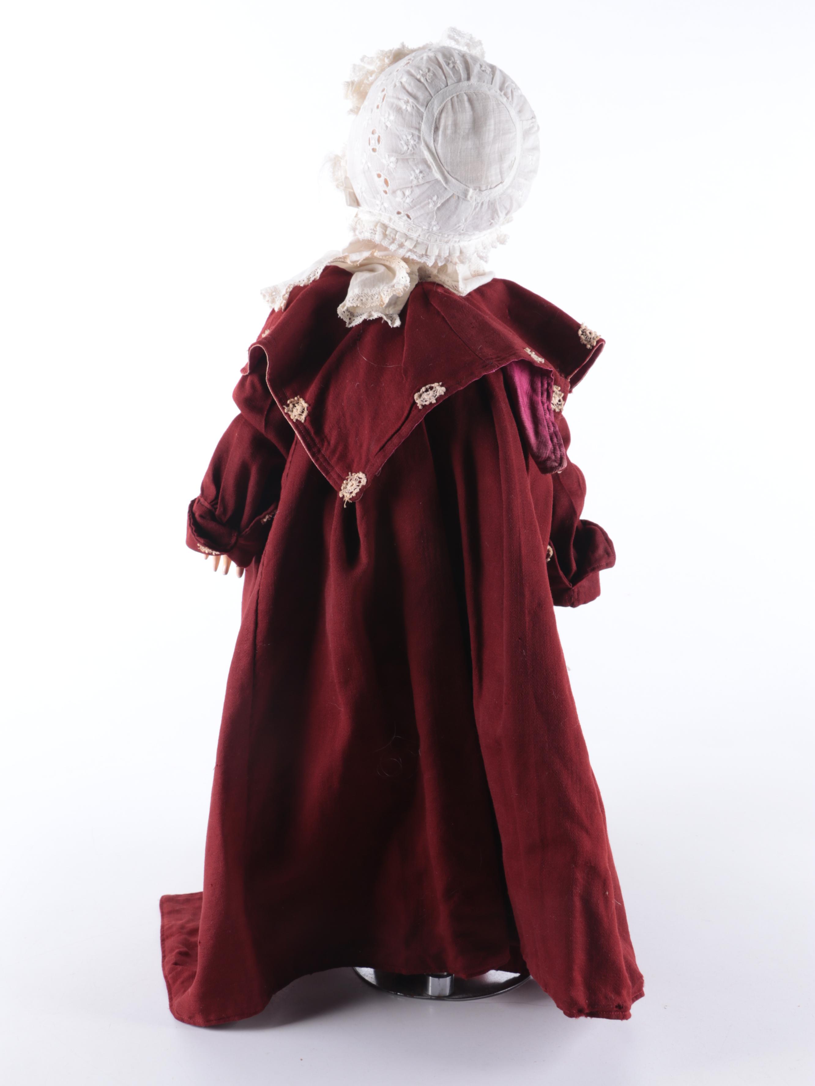 Schoenau & Hoffmeister Bisque and Composition Doll, Early 20th Century