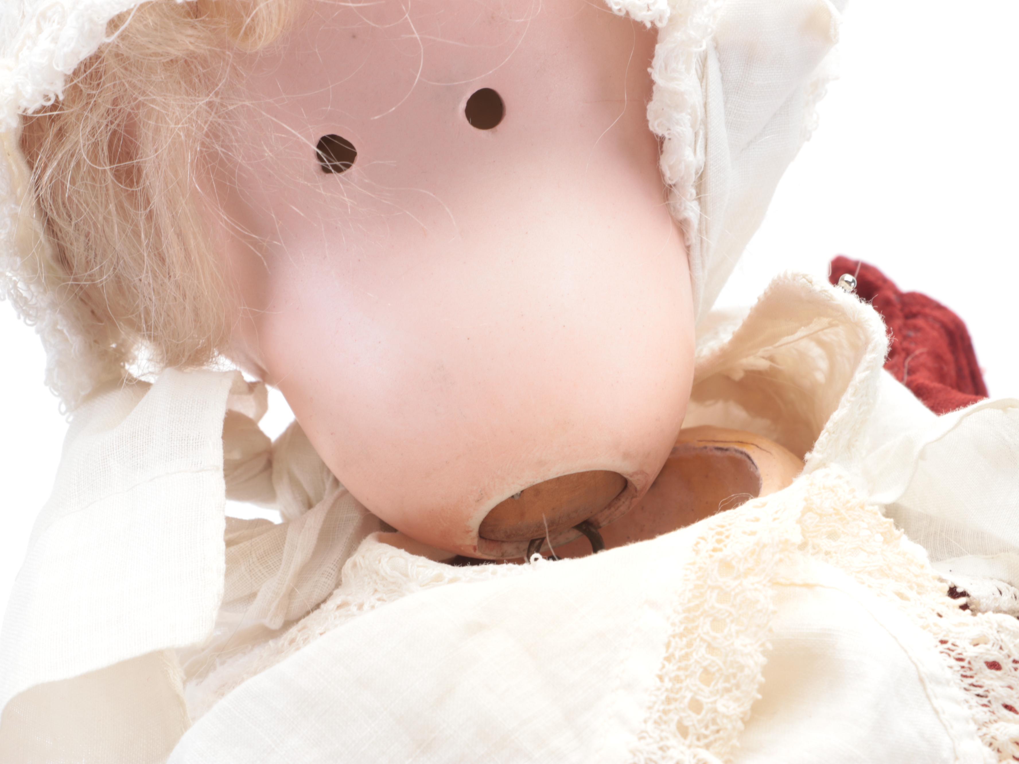 Schoenau & Hoffmeister Bisque and Composition Doll, Early 20th Century